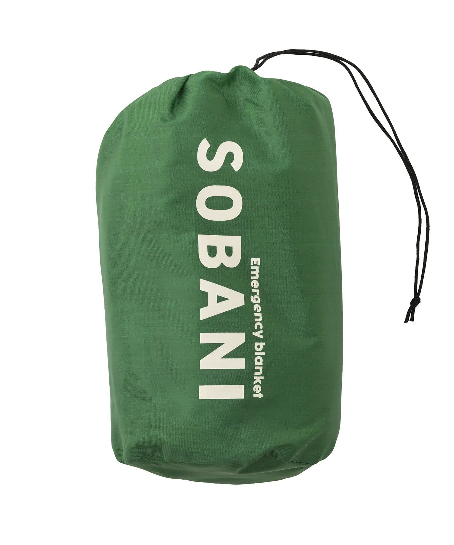 3COINS(スリーコインズ) 収納袋付き 難燃 スナップ毛布／SOBANI