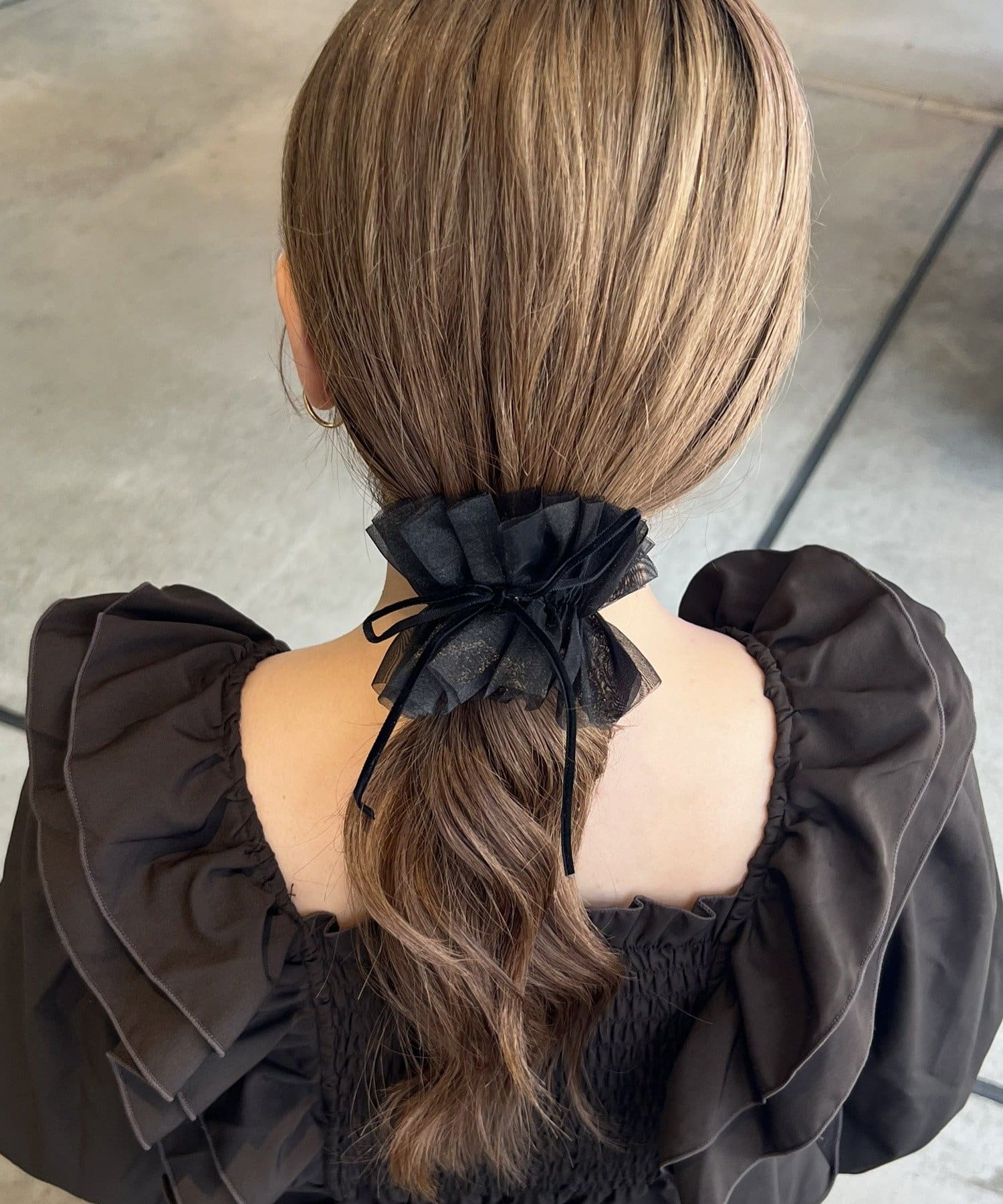 Lattice(ラティス) 【8下旬販売開始】【KEECO企画】【WEB限定】リボン付きロールヘアカフ