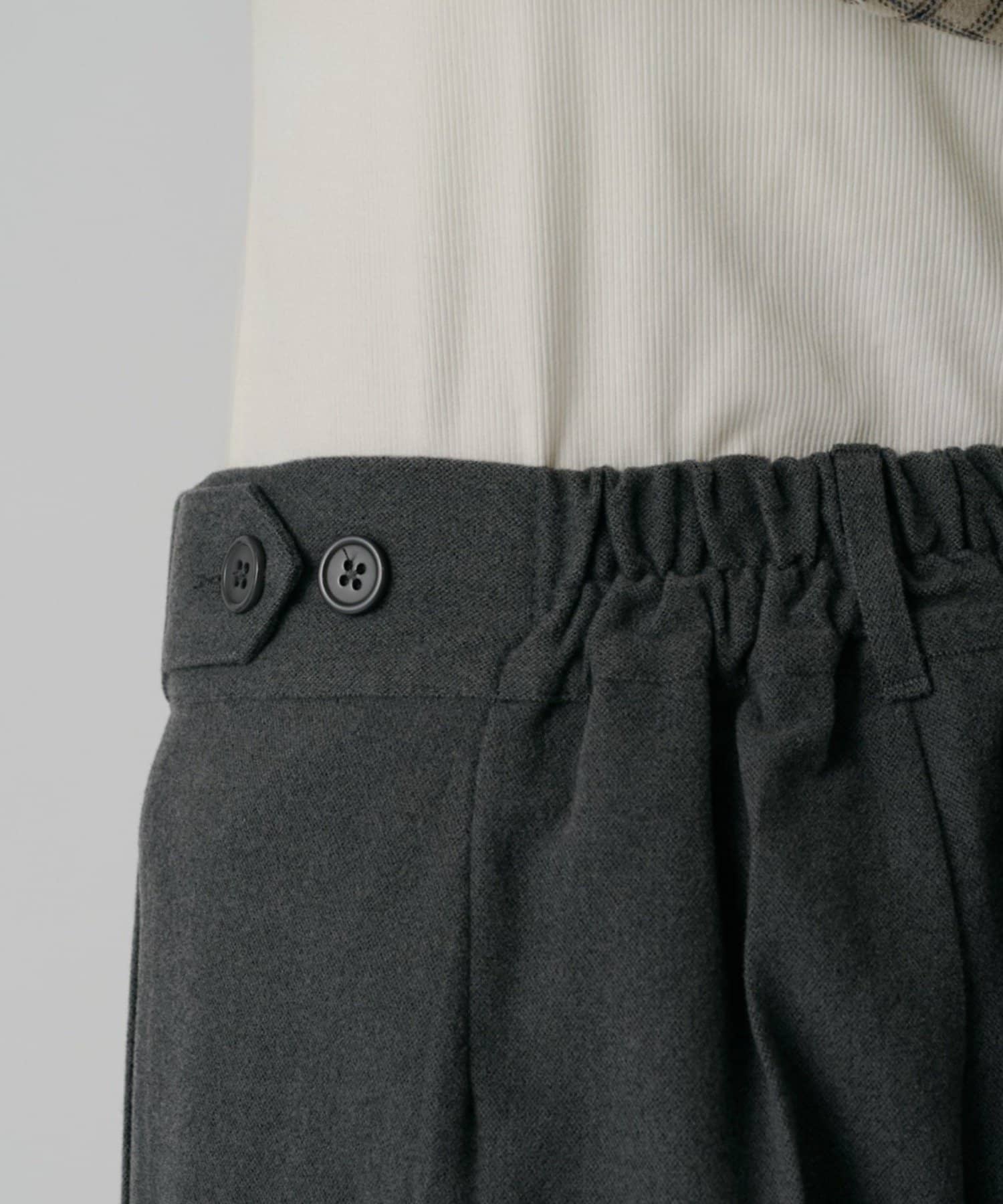 -goocy-(グーシー) 【ウエスト調節可能】美シルエットスラックス