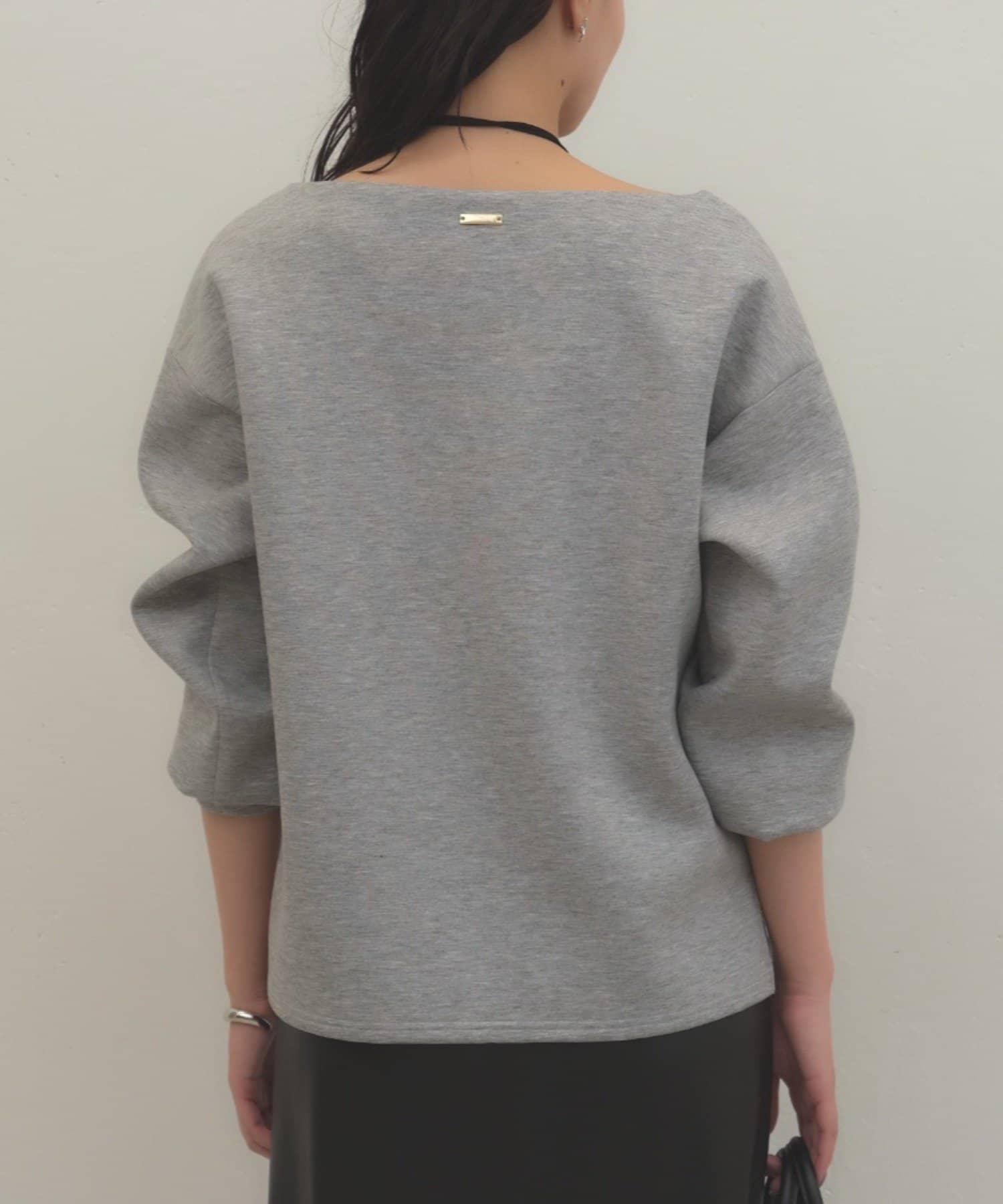 LOUNGEDRESS(ラウンジドレス) 《着心地抜群/ヘルシーに華奢見え》【JAPAN MADE】オフショルプルオーバー