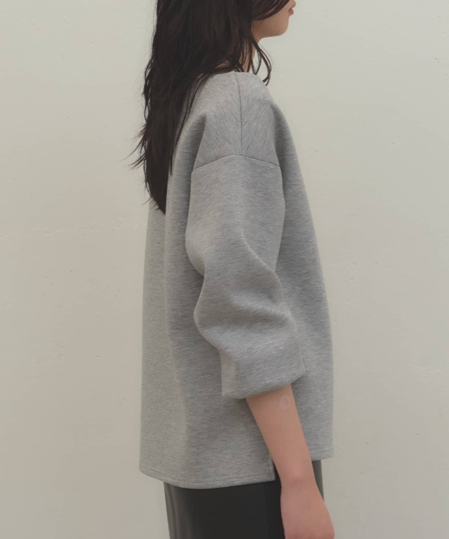 LOUNGEDRESS(ラウンジドレス) 《着心地抜群/ヘルシーに華奢見え》【JAPAN MADE】オフショルプルオーバー