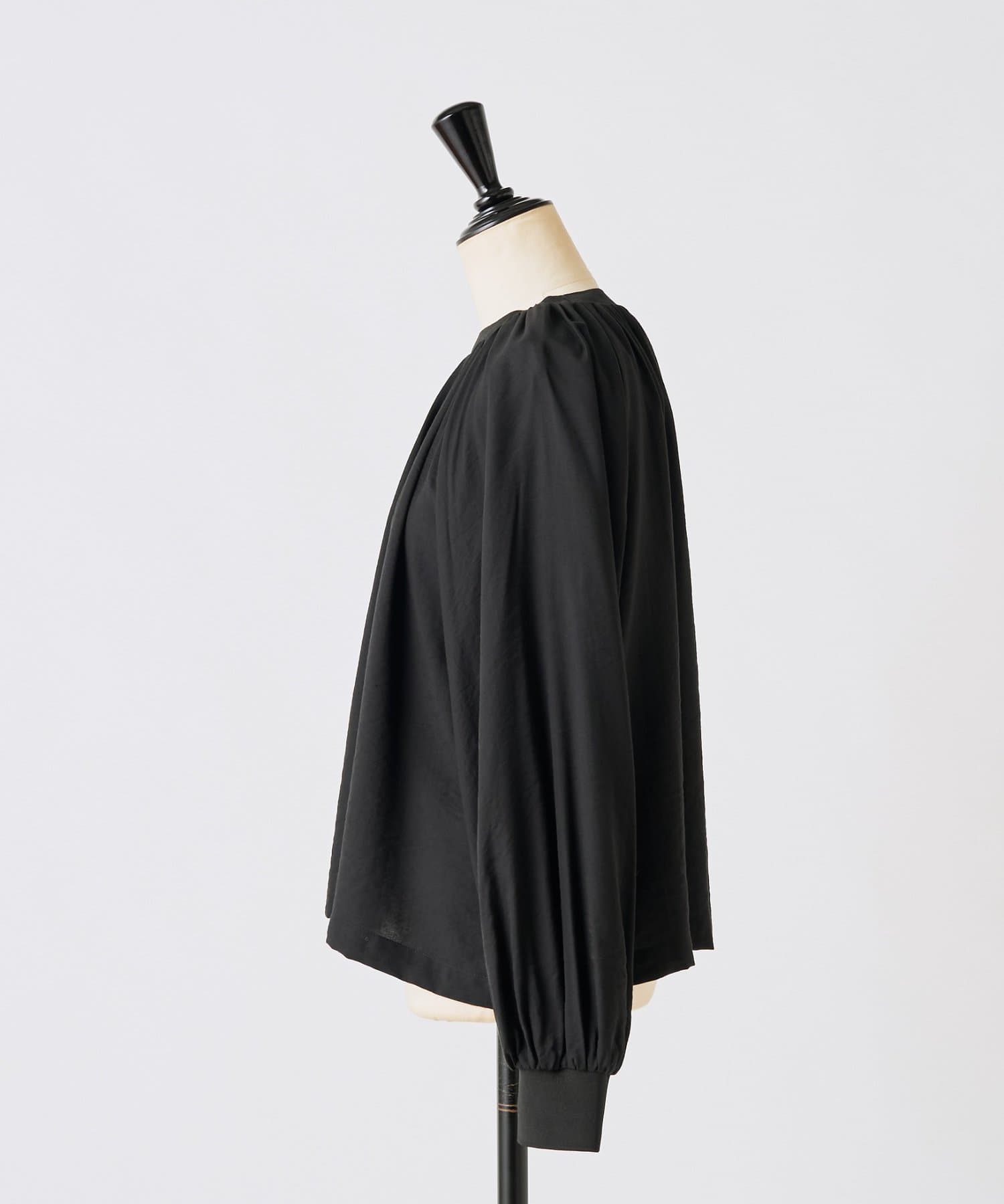 BEARDSLEY(ビアズリー) リブコンビギャザーブラウス