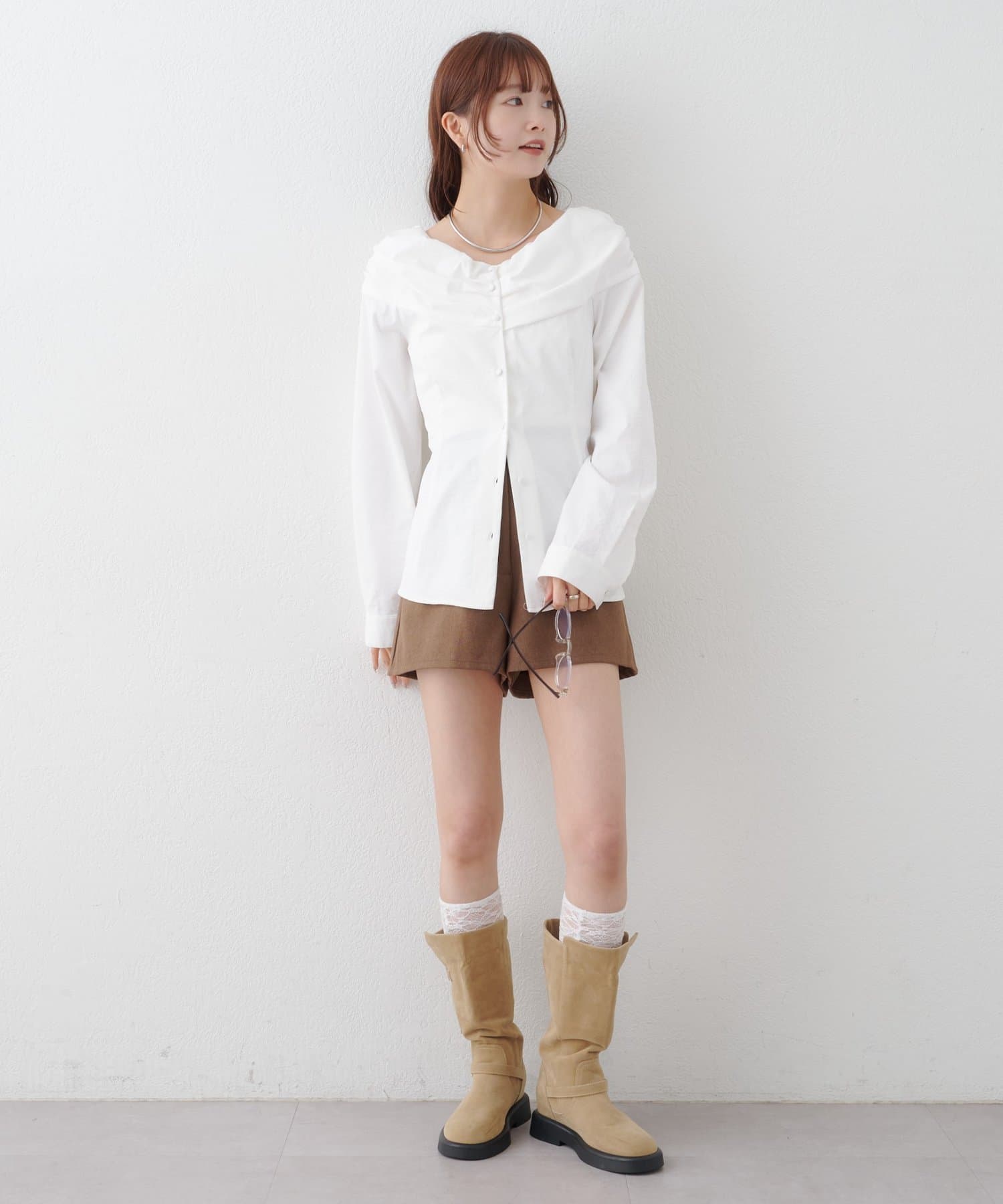 mystic(ミスティック) リングチャームショートパンツ