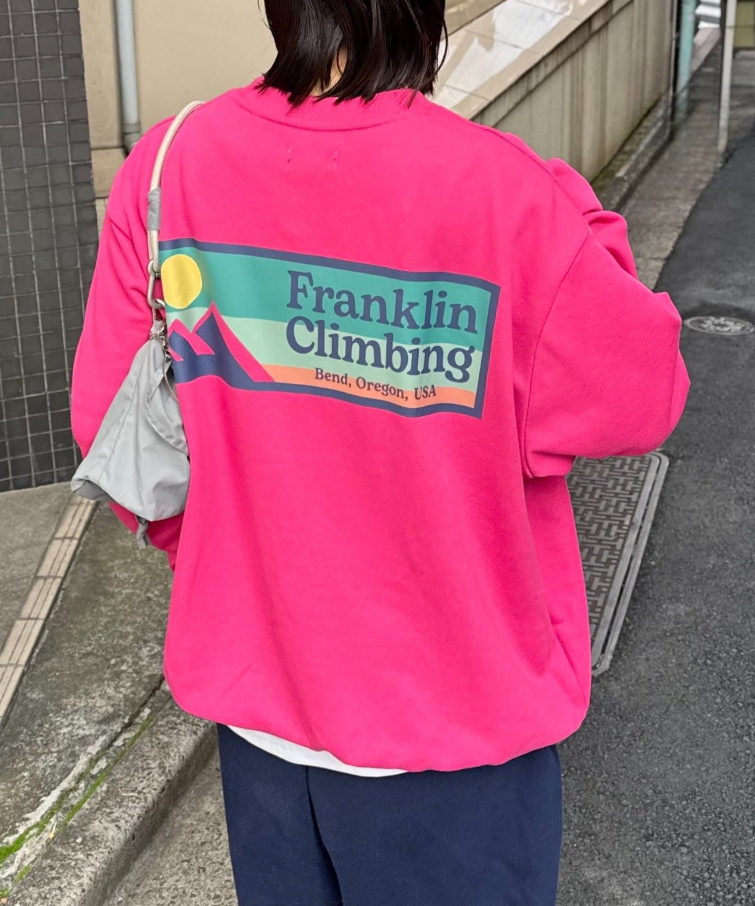 OUTLET(アウトレット) 【CIAOPANIC TYPY】裏毛バックロゴプリントスウェット