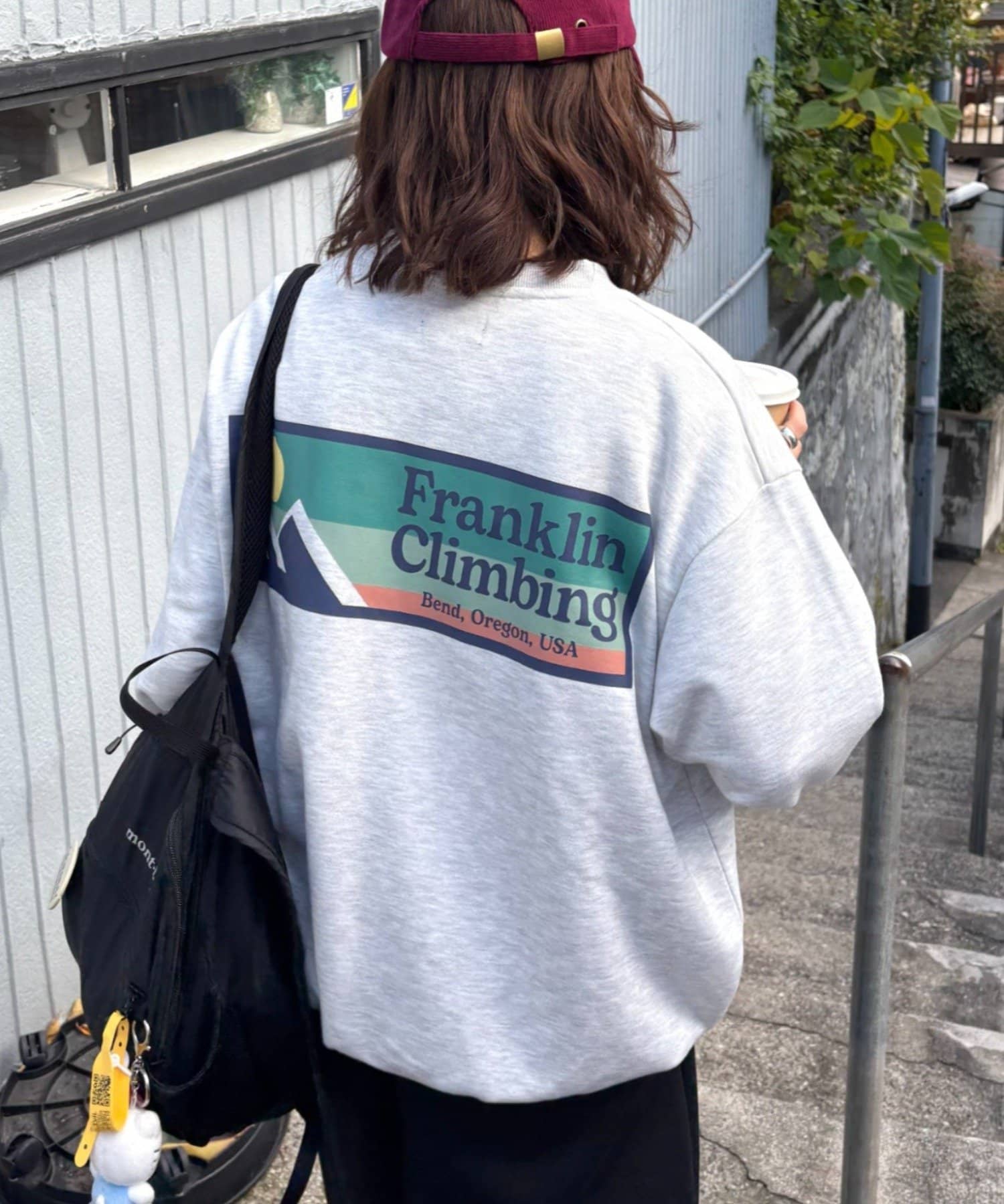 OUTLET(アウトレット) 【CIAOPANIC TYPY】裏毛バックロゴプリントスウェット