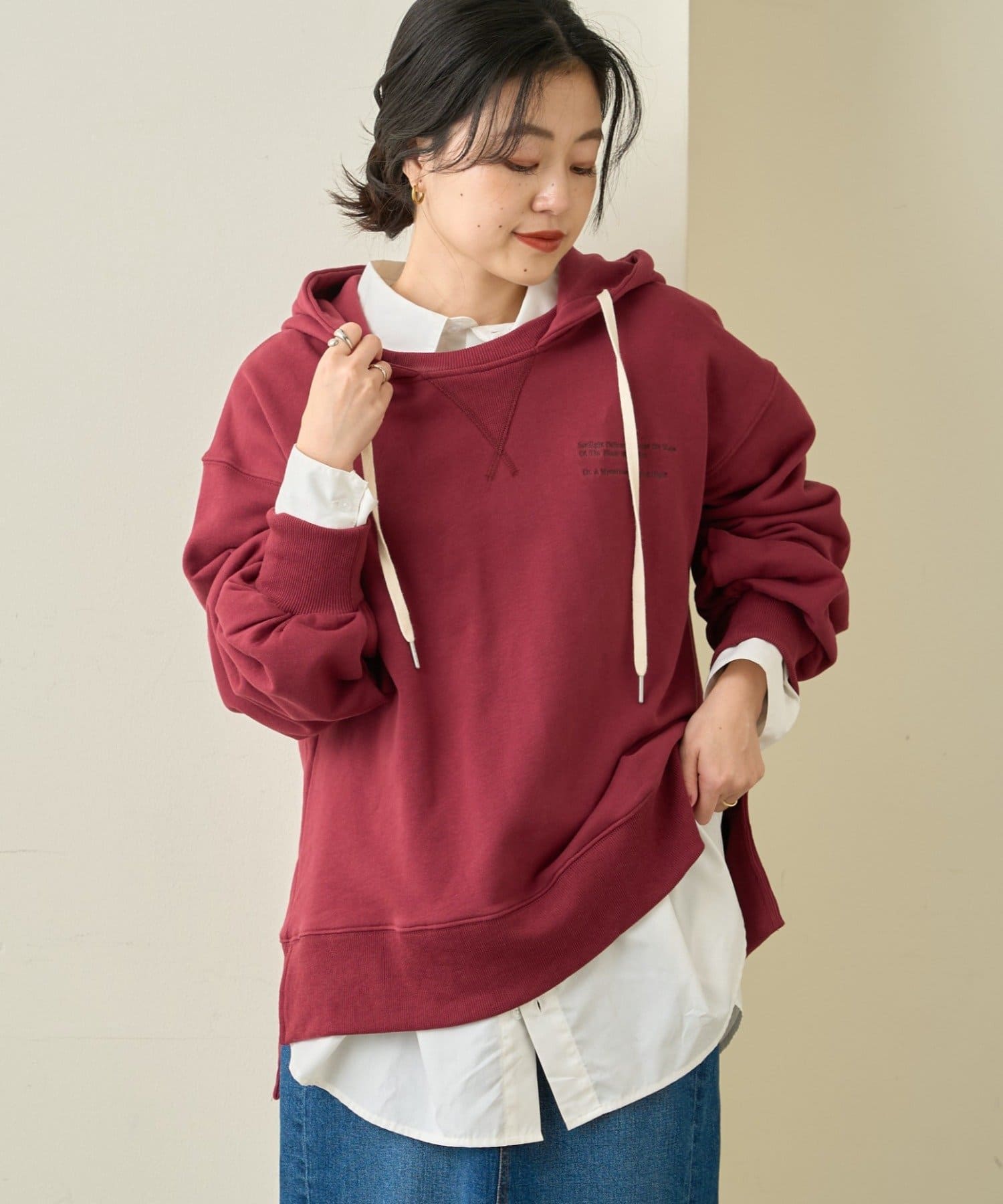 OUTLET(アウトレット) 【CIAOPANIC TYPY】ワンポイントロゴ刺繍フーディー/パーカー