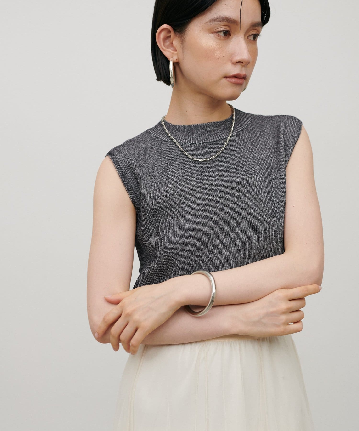 LARUTA(ラルータ) メランジノースリニット