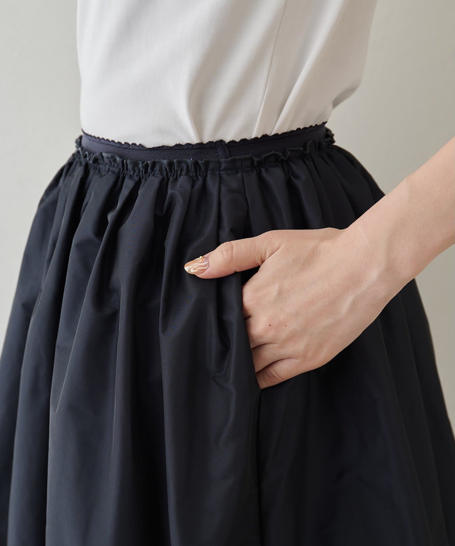 Whim Gazette(ウィム ガゼット) 【THE BAAT】Volume skirt
