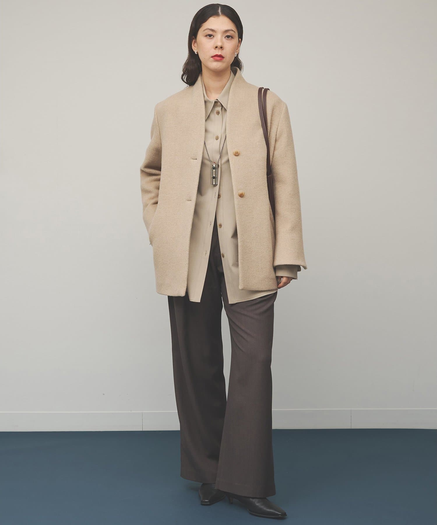 Whim Gazette(ウィム ガゼット) 【THE BAAT】Wide trousers