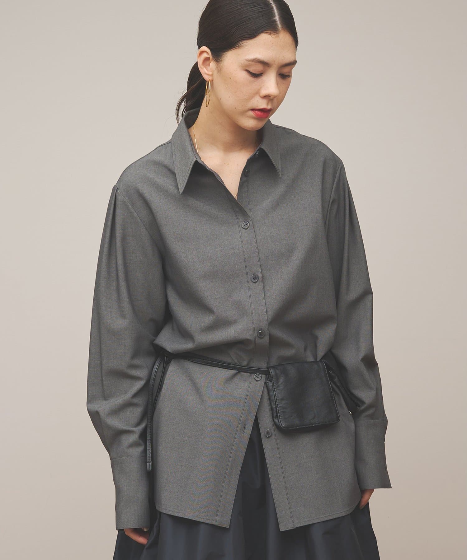 Whim Gazette(ウィム ガゼット) 【THE BAAT】Volume shirt