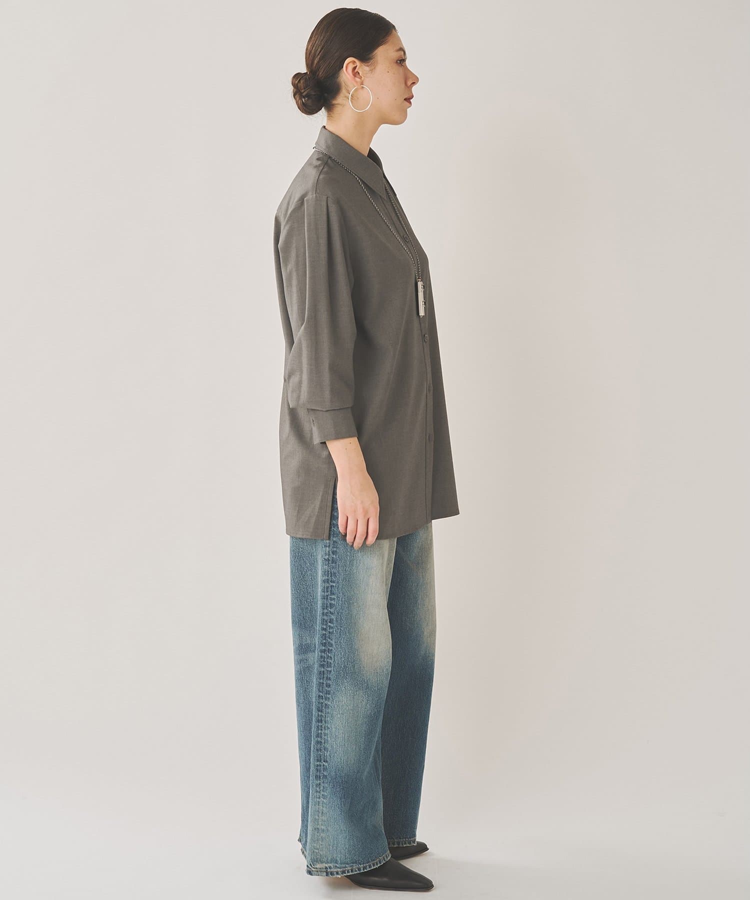 Whim Gazette(ウィム ガゼット) 【THE BAAT】Volume shirt