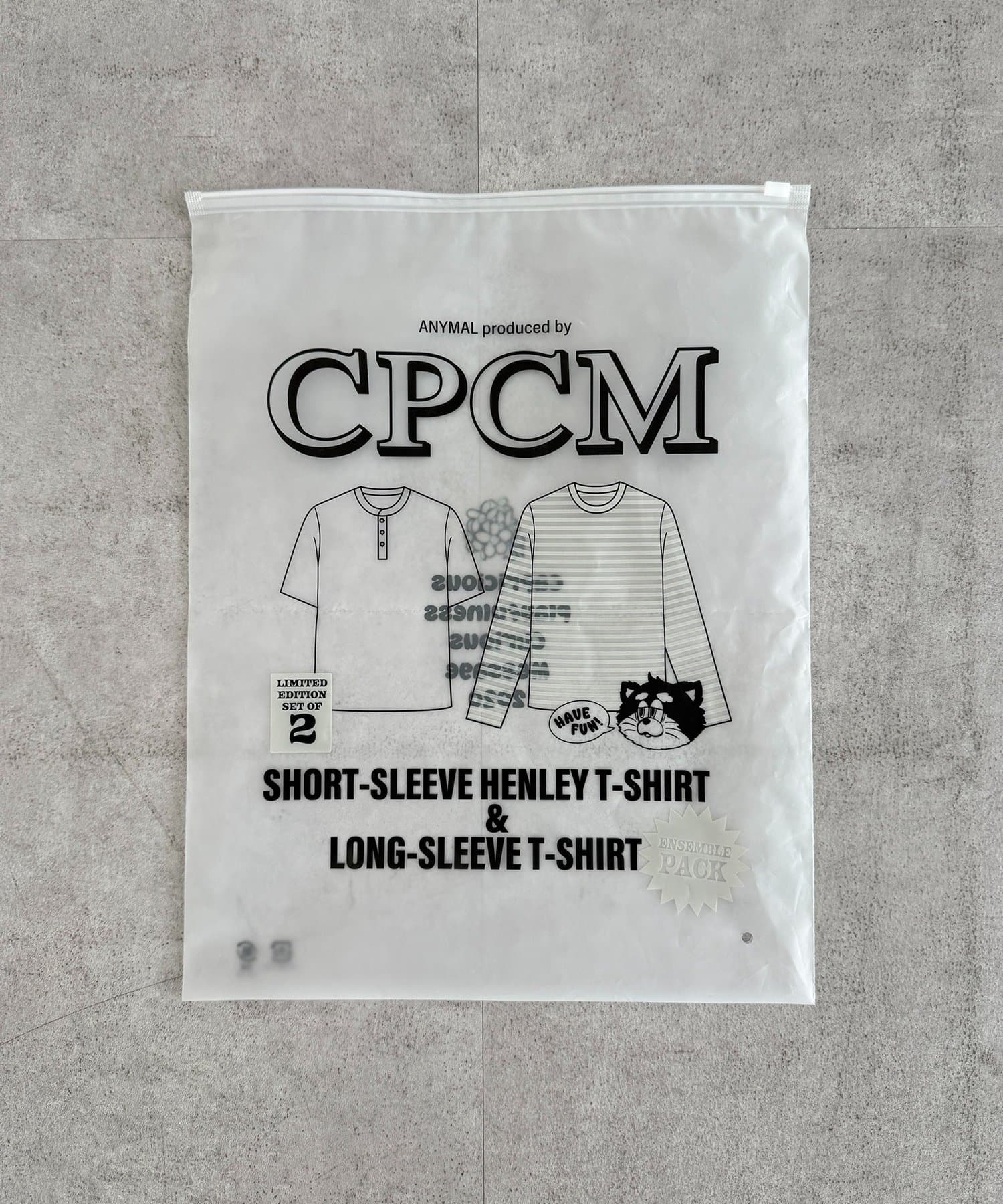 CPCM(シーピーシーエム) 【2点セット】ボーダーロンTアンサンブル