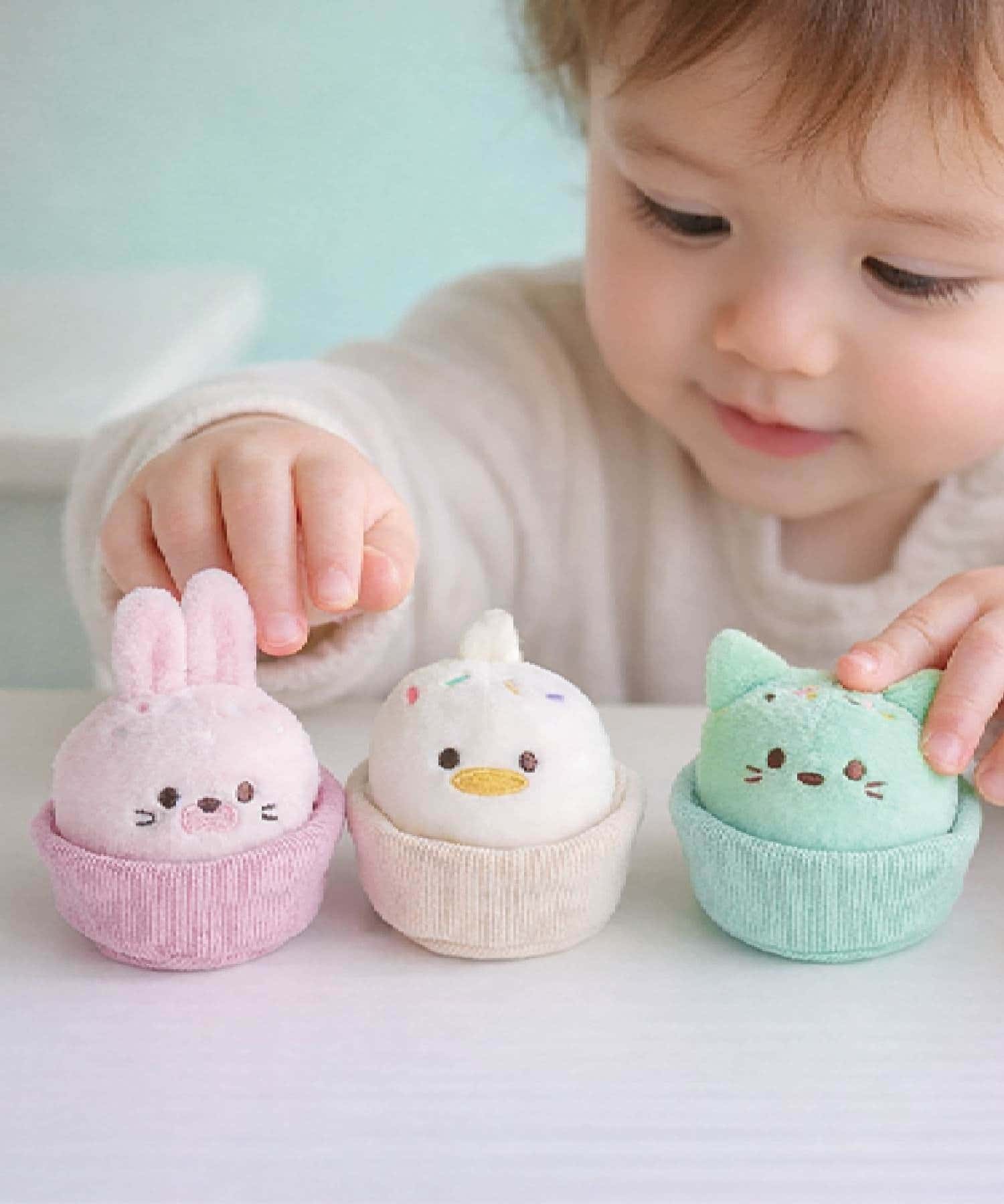 BIRTHDAY BAR(バースデイバー) Ponpon Animal Cupcake　ポンポンアニマルカップケーキ