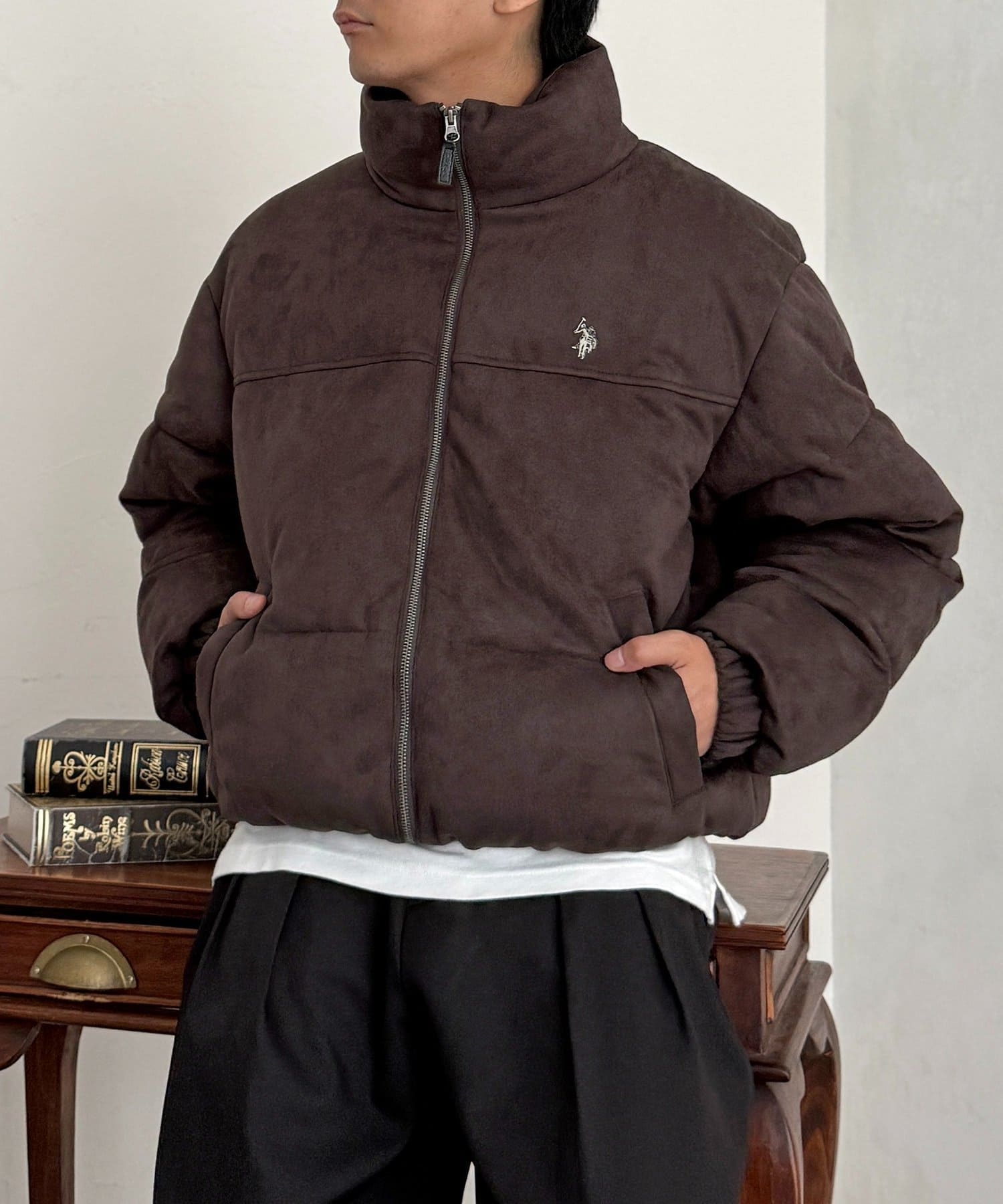 CPCM(シーピーシーエム) 【U.S. POLO ASSN.】中綿ジャケット