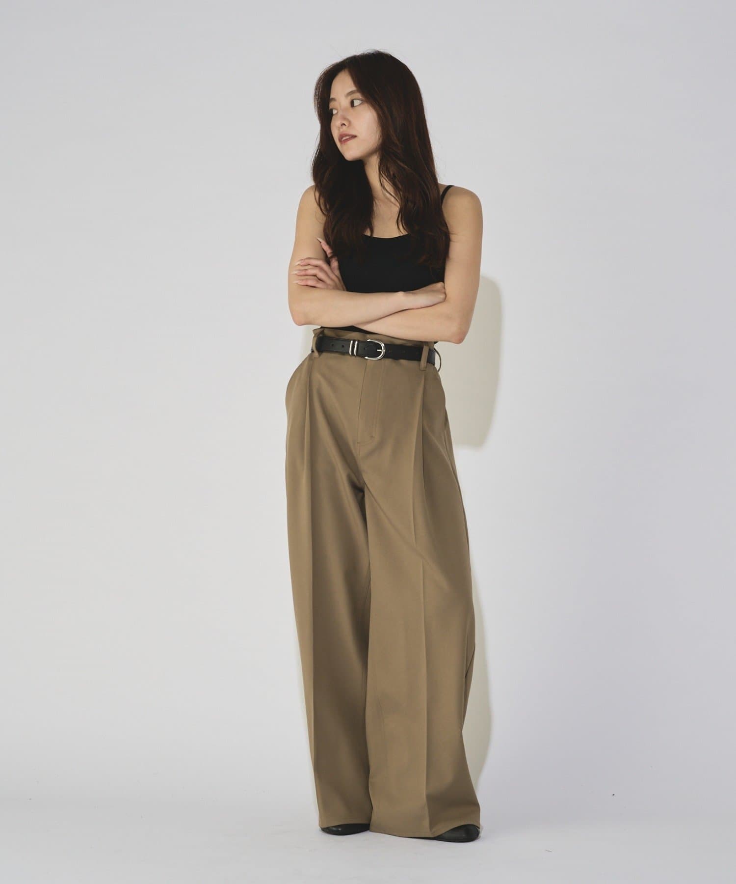 Lui's(ルイス) 【WEB限定】 ルーズワイドストレートパンツ