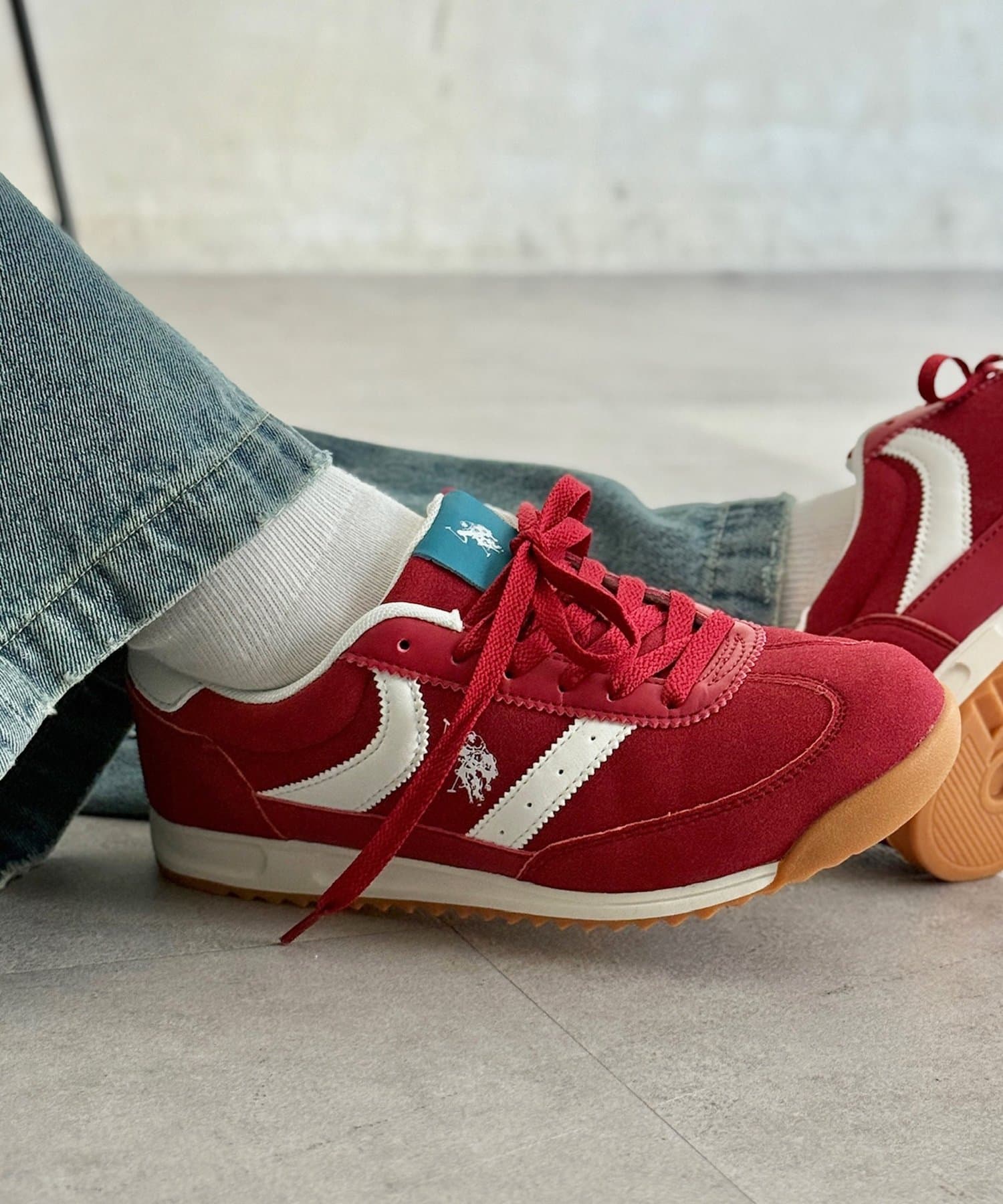 CPCM(シーピーシーエム) 【U.S. POLO ASSN.】レトロスニーカー