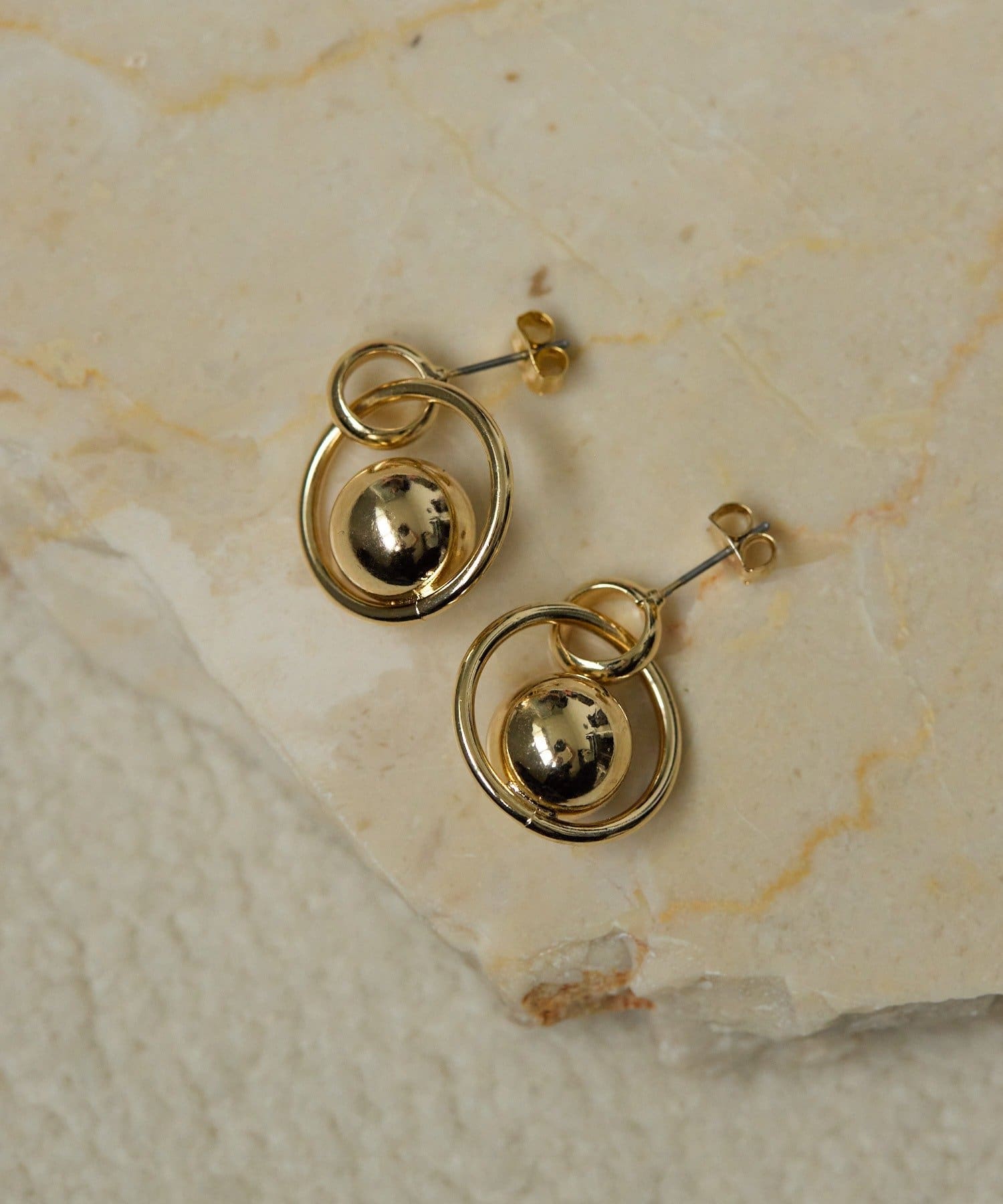 ear PAPILLONNER(イア パピヨネ) BIGボール×フープピアス