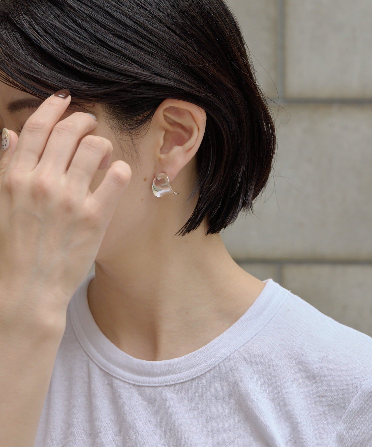 ear PAPILLONNER(イア パピヨネ) アールプレートピアス