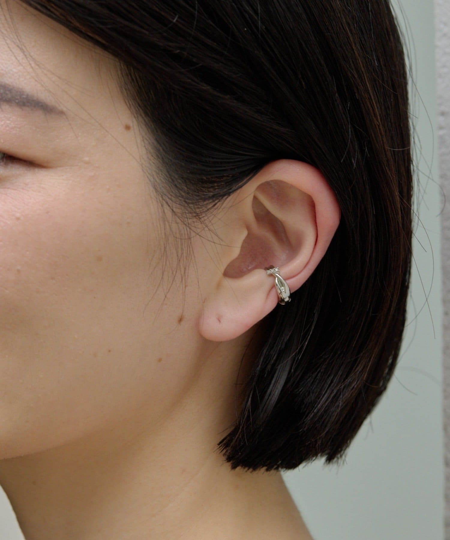 ear PAPILLONNER(イア パピヨネ) 《WEB＆一部店舗限定》バネ式ミニイヤリング/イヤーカフ