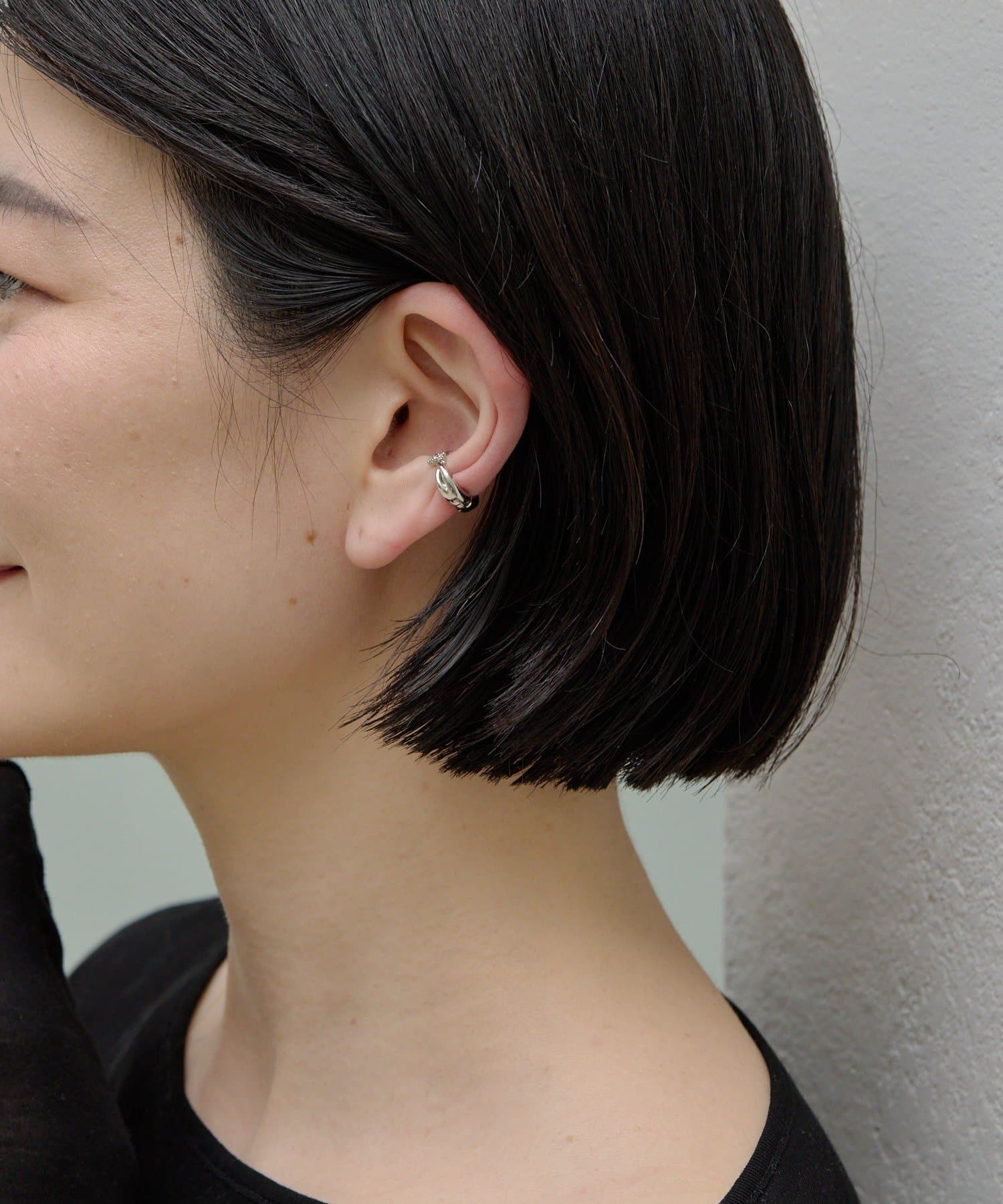 ear PAPILLONNER(イア パピヨネ) 《WEB＆一部店舗限定》バネ式ミニイヤリング/イヤーカフ