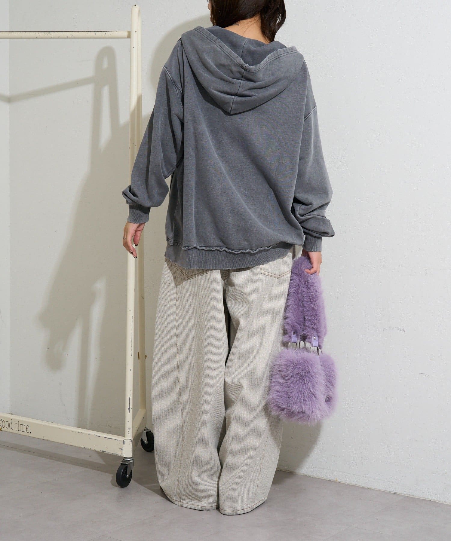 CIAOPANIC(チャオパニック) 【RePRODUCTION LABEL / リプロダクションレーベル】スキッパーフーディースウェット