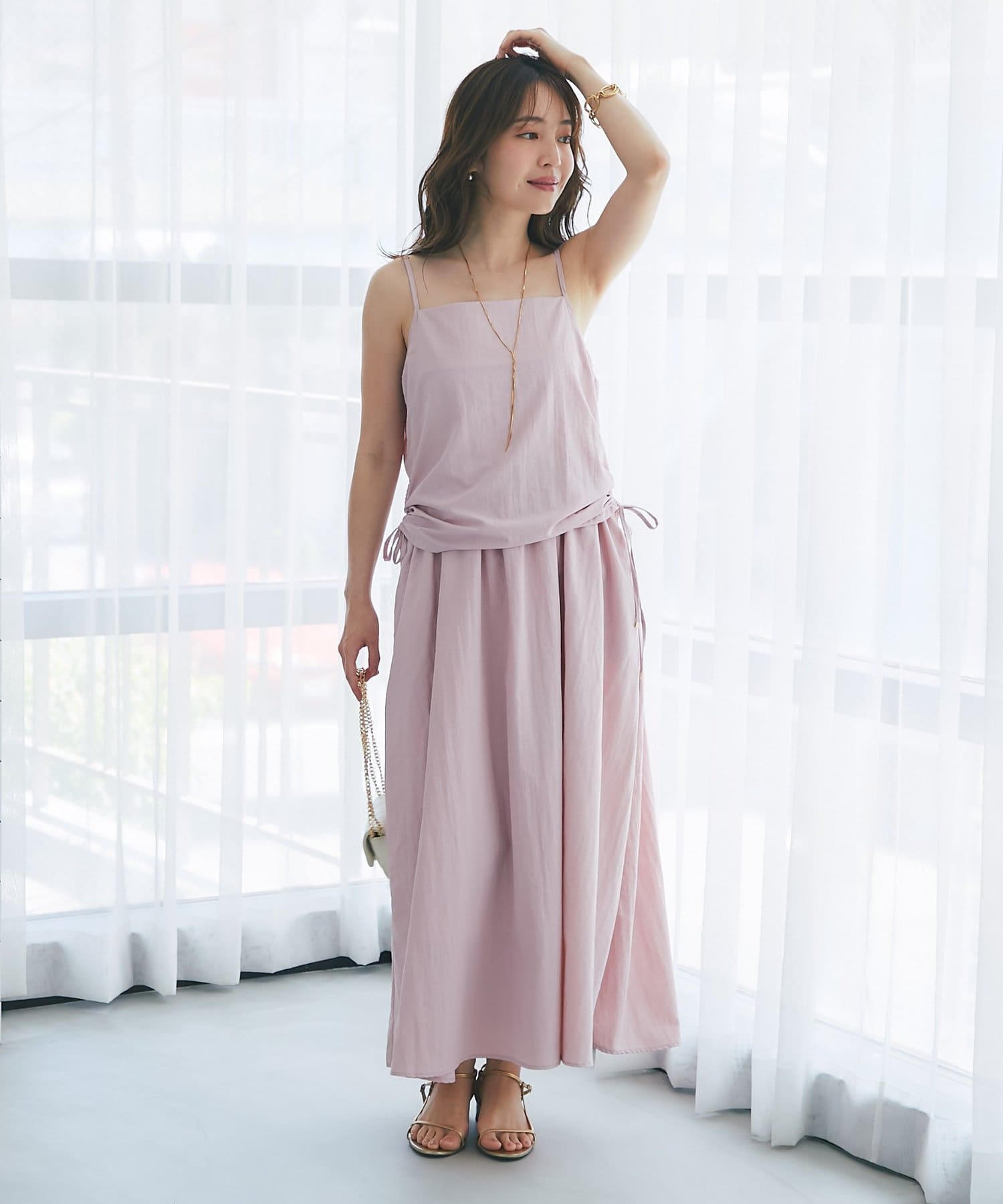 La boutique BonBon】ドロストキャミワンピース | OUTLET(アウトレット