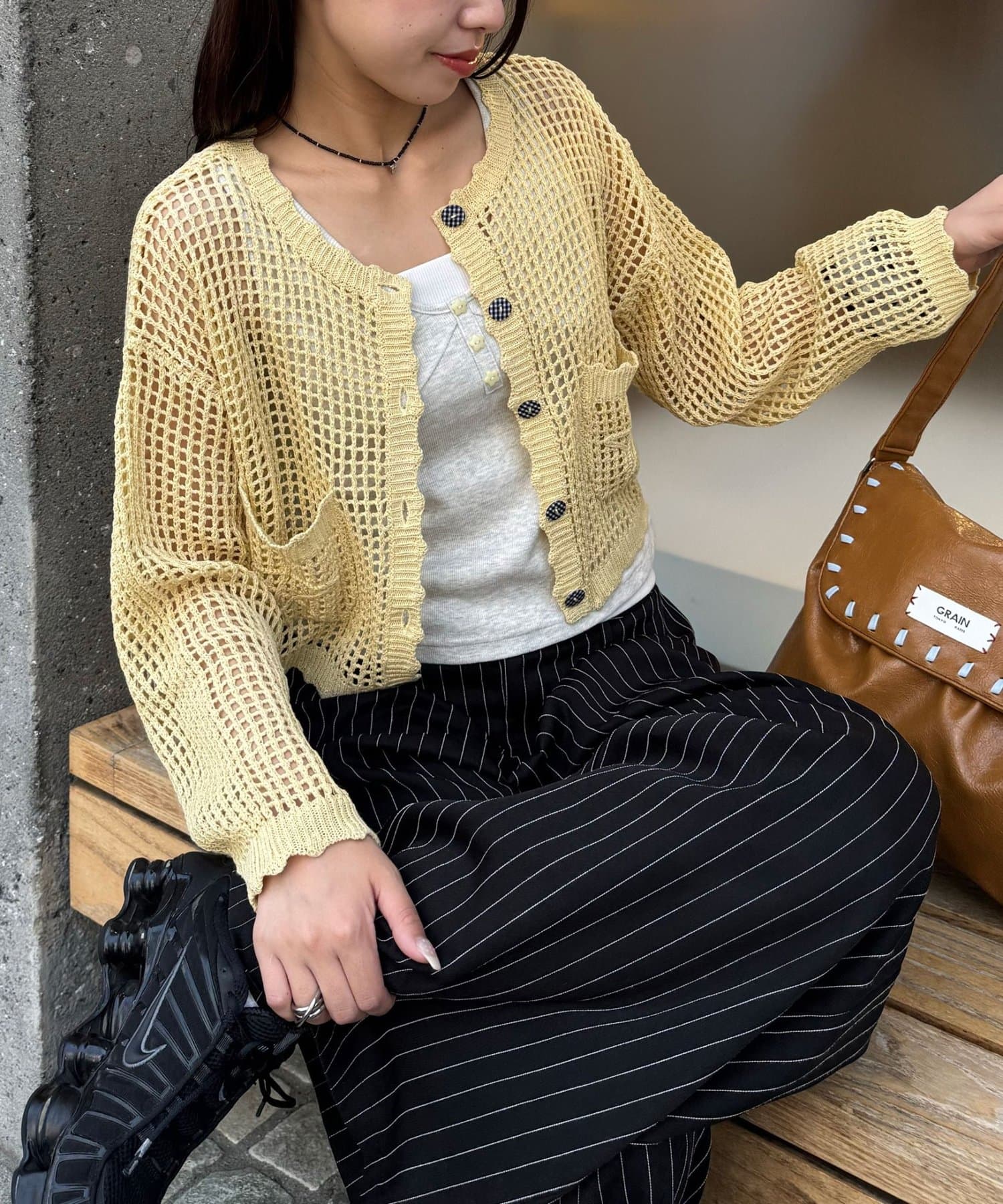Ciaopanic】さらさらメッシュニットカーディガン | OUTLET
