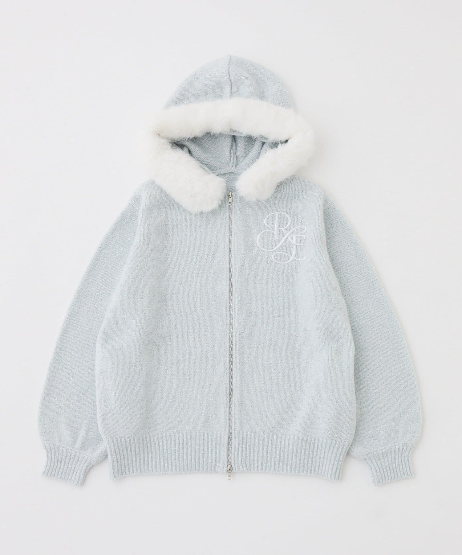 one after another NICE CLAUP(ワンアフターアナザー ナイスクラップ) 【Premium order】ゆるたぽマシュマロフェイクファーパーカー
