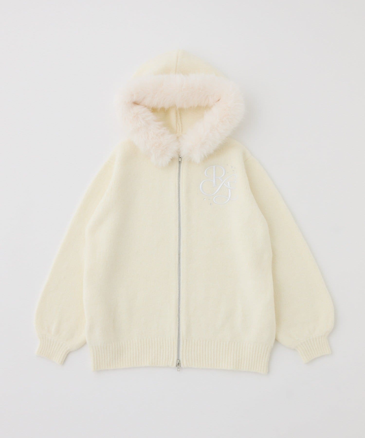 one after another NICE CLAUP(ワンアフターアナザー ナイスクラップ) 【Premium order】ゆるたぽマシュマロフェイクファーパーカー