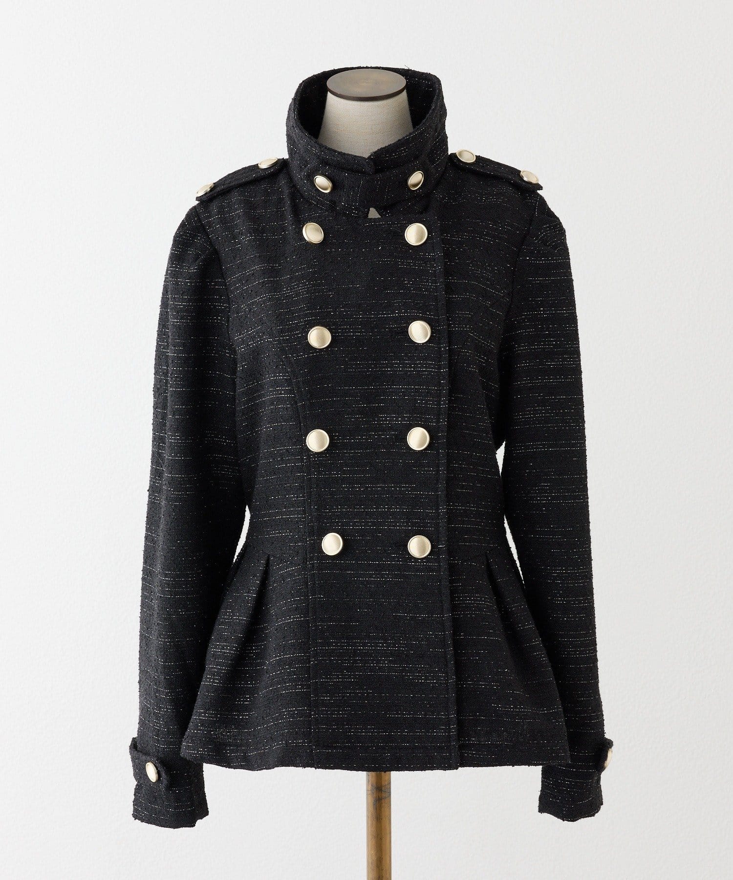 one after another NICE CLAUP(ワンアフターアナザー ナイスクラップ) 【Premium order/セットアップ可能】くびれ爆誕ペプラムトレンチ