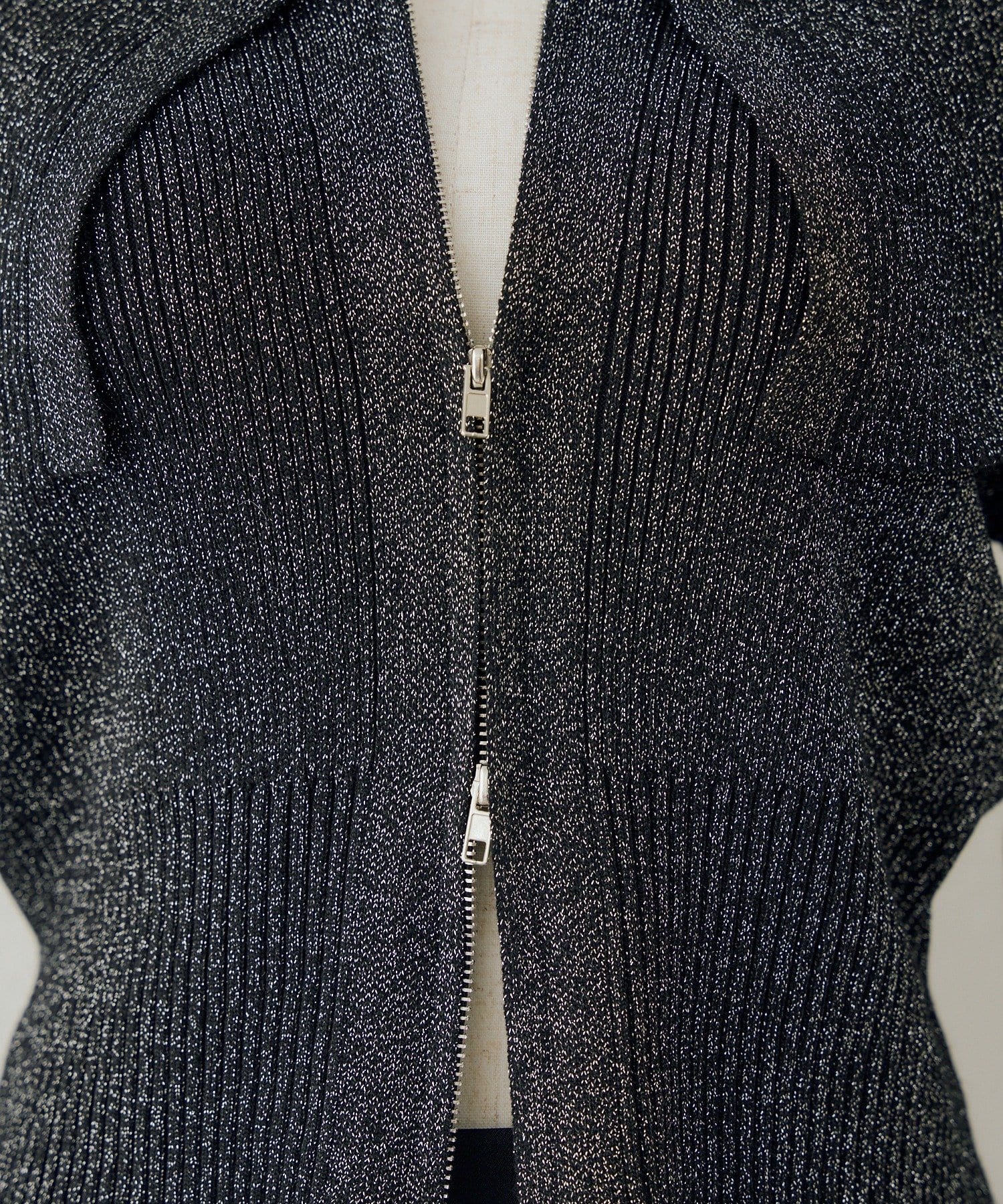 NICE CLAUP / OLIVE des OLIVE OUTLET(ナイスクラップ  / オリーブ デ オリーブ アウトレット) 【continuer】ビックカラーＷジップニット