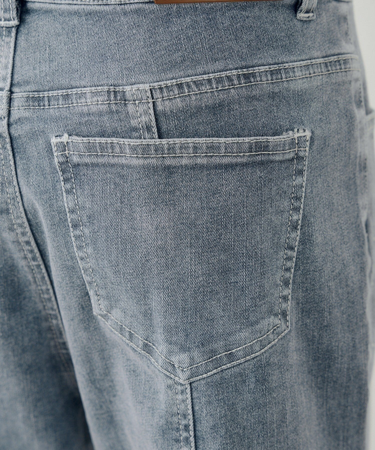 NICE CLAUP / OLIVE des OLIVE OUTLET(ナイスクラップ  / オリーブ デ オリーブ アウトレット) 【ANOTHER BRANCH】レースアップビジュー付フレアパンツ