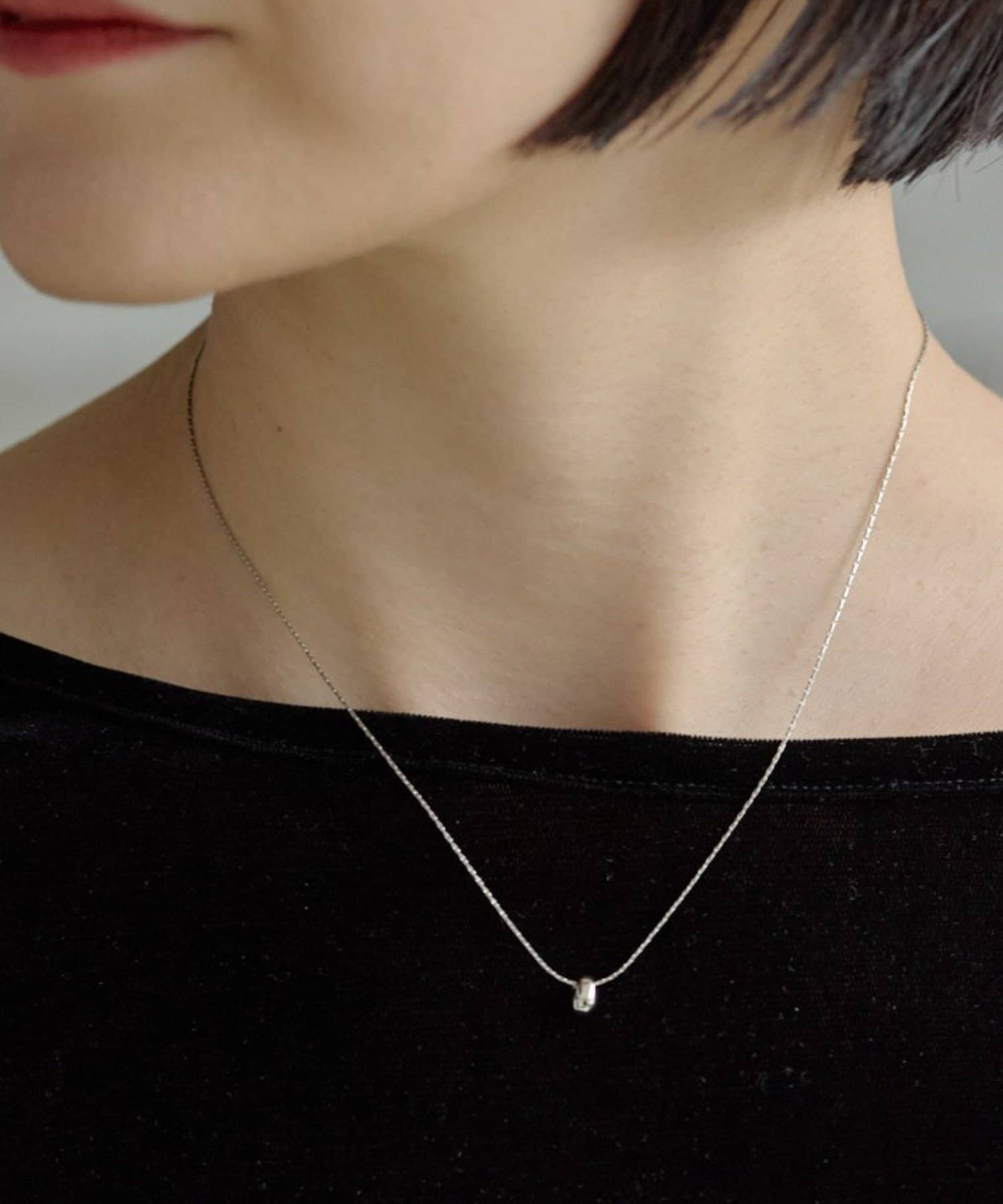 ear PAPILLONNER(イア パピヨネ) シードネックレス《WEB＆一部店舗限定/金属アレルギー対応/ステンレス》