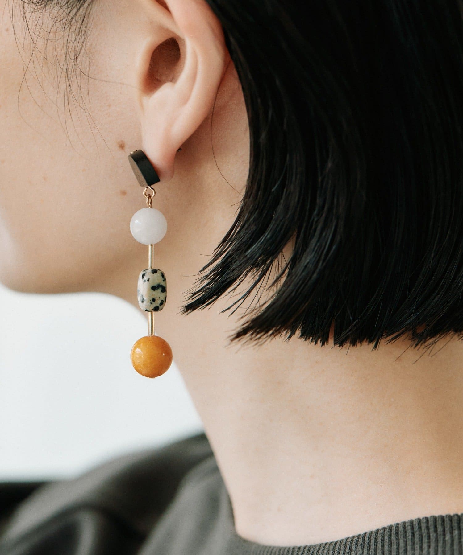 ear PAPILLONNER(イア パピヨネ) プレイフル振り子ピアス《WEB＆一部店舗限定》