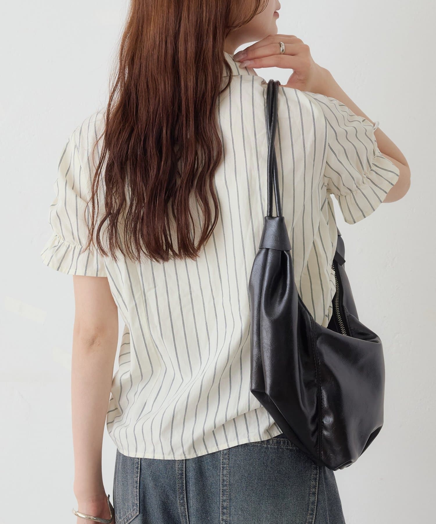 mystic(ミスティック) 26AWシャーリングシェイプシャツ