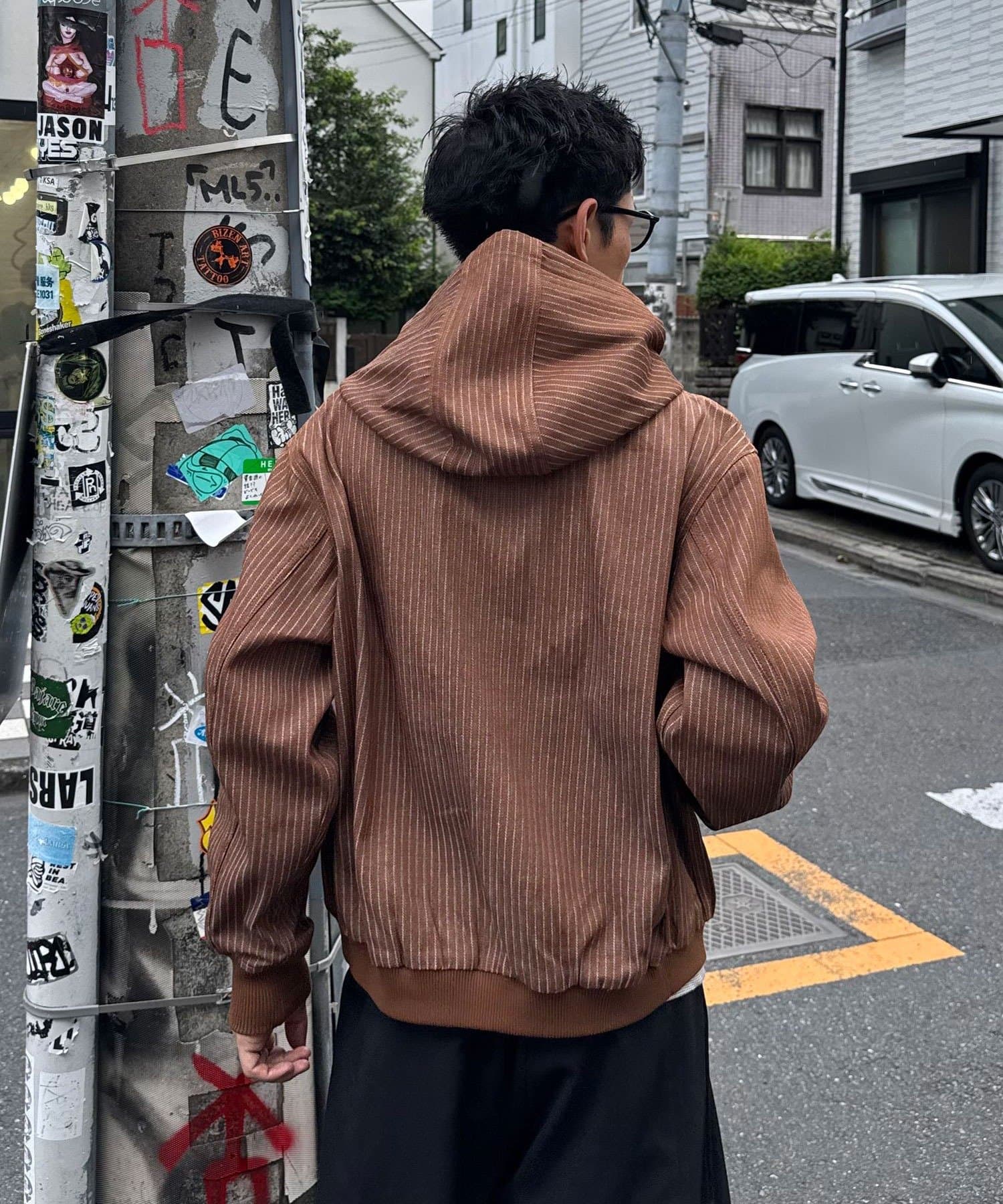 CIAOPANIC(チャオパニック) 【cian denim/シアンデニム】フードジップジャケット