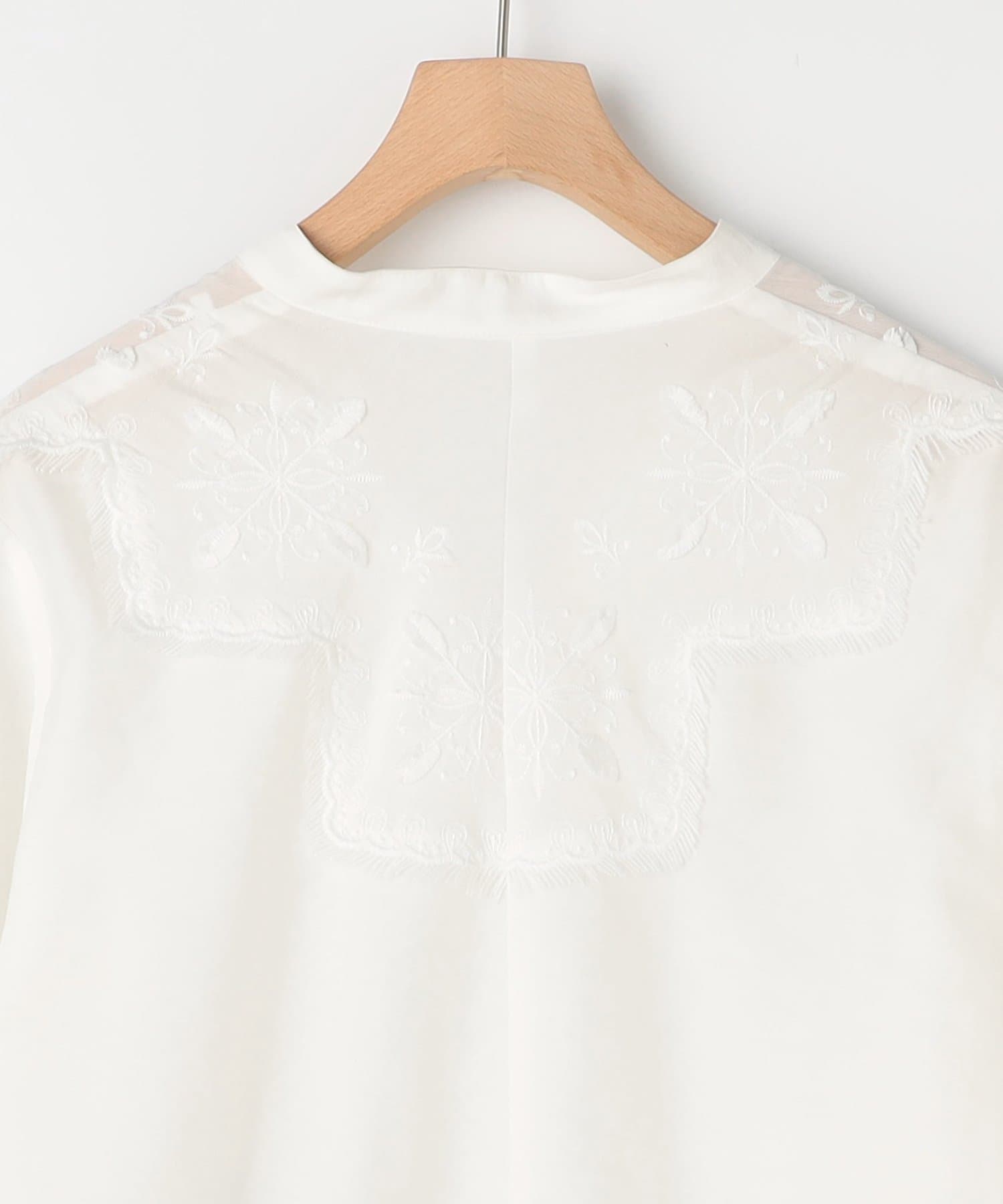 NOLLEY'S(ノーリーズ) 刺繍レースブラウス