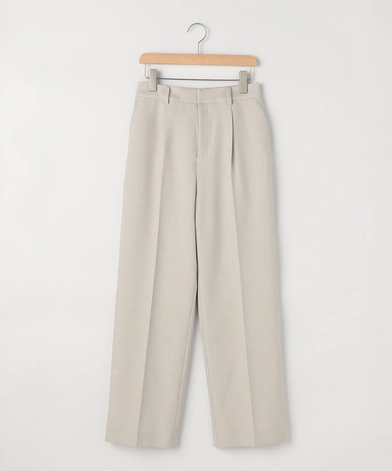 NOLLEY'S(ノーリーズ) 《セットアップ対応》ウォッシャブルシャーク愛されセミワイドパンツ