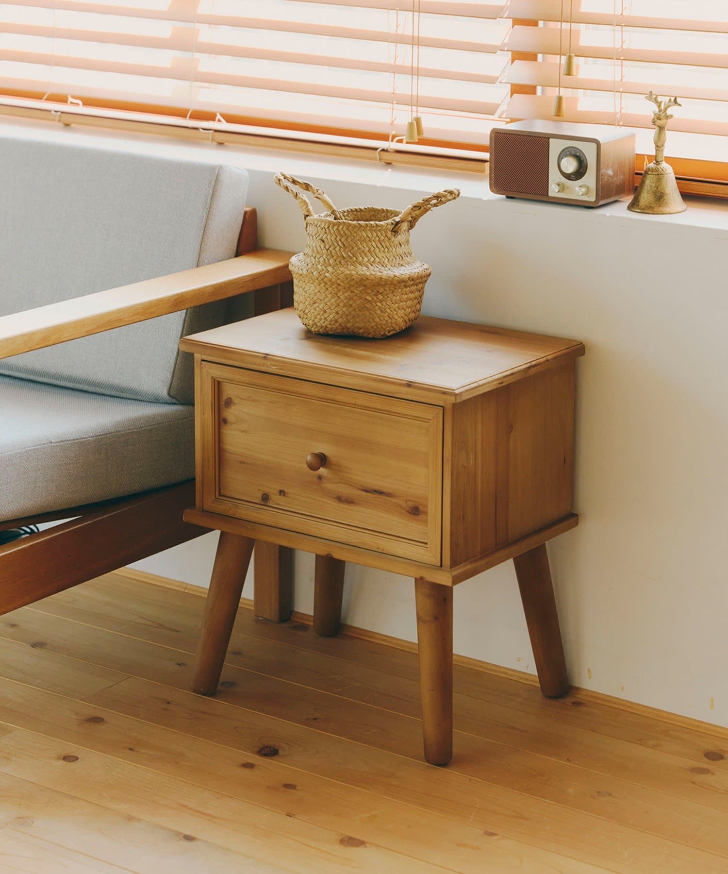 salut!(サリュ) 《WEB限定商品》引き出しチェスト／natural vintage