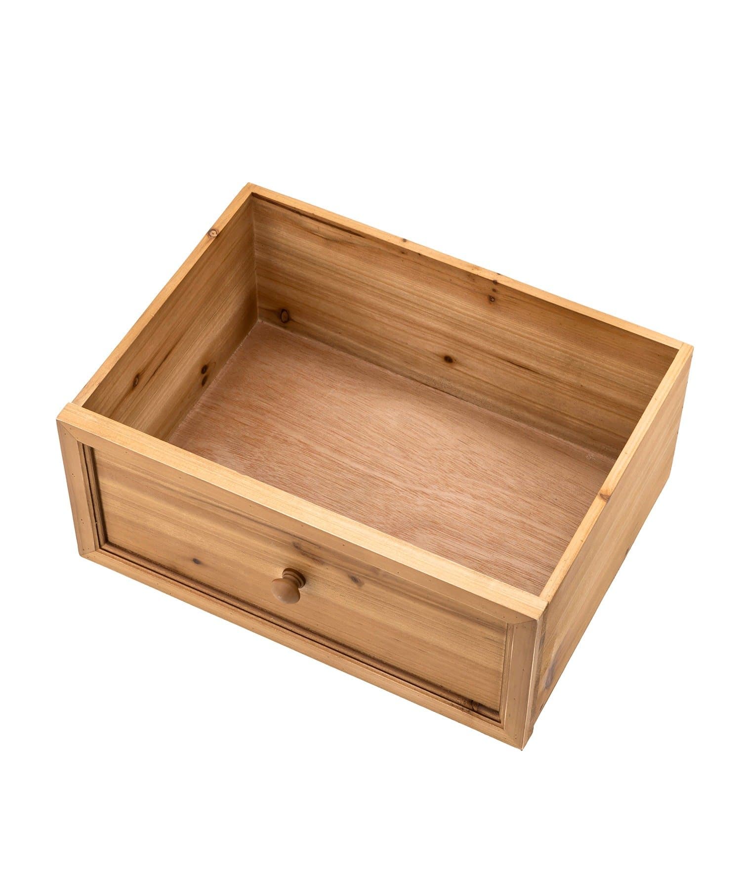 salut!(サリュ) 《WEB限定商品》2引き出しチェスト／natural vintage
