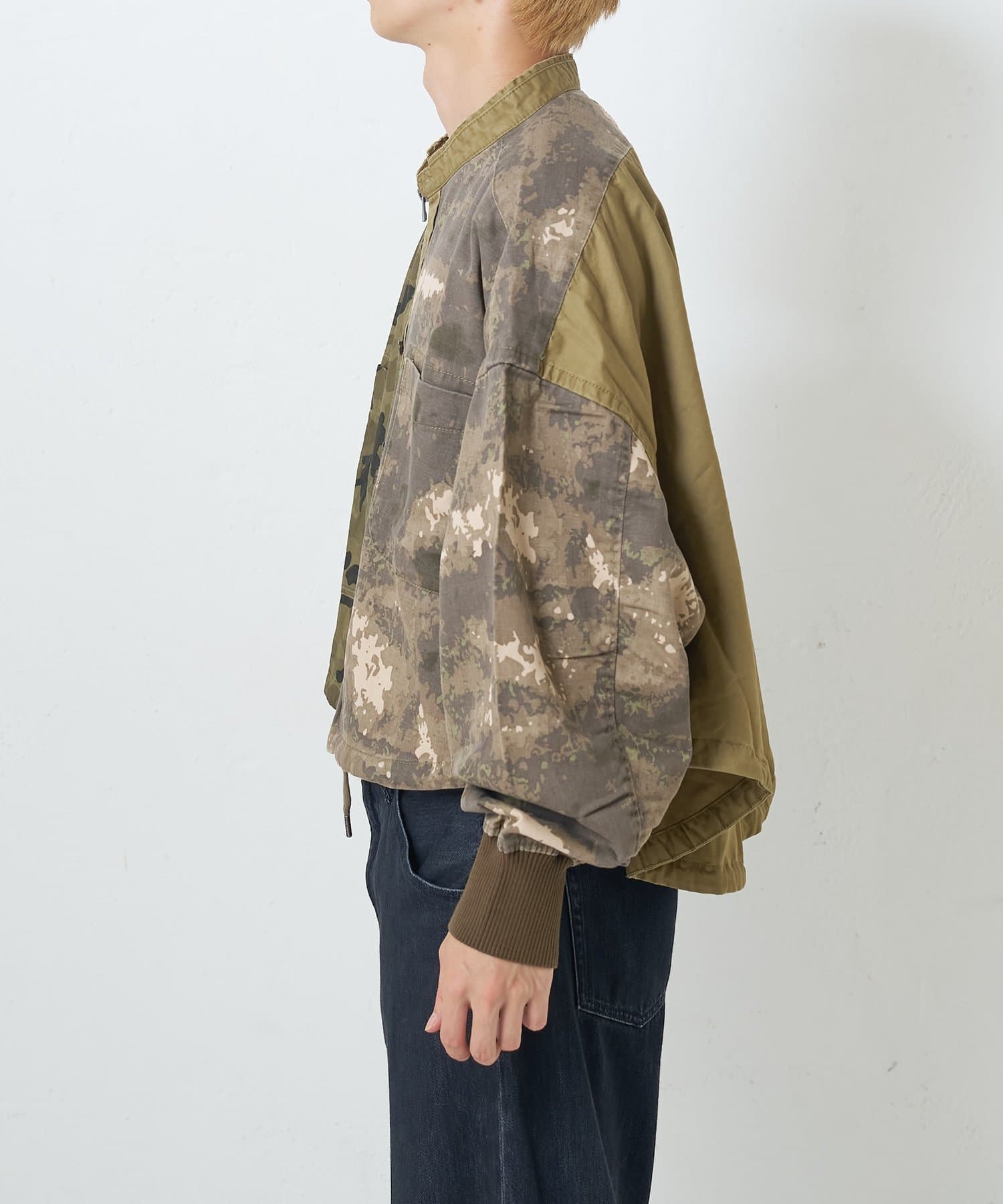 CIAOPANIC TYPY(チャオパニックティピー) 【etsinta】リメイクZIP柄シャツジャケット