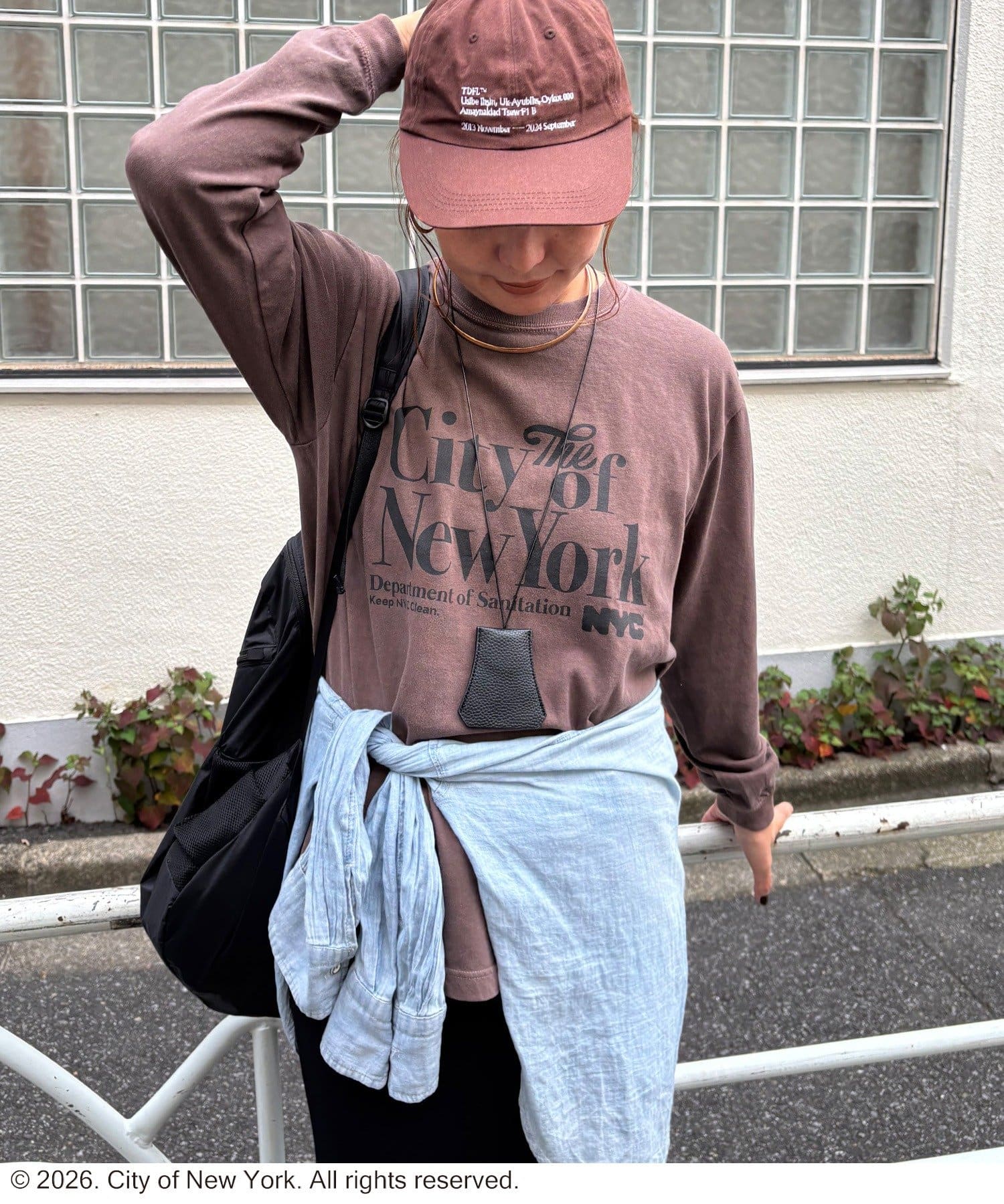 PUAL CE CIN(ピュアルセシン) 【＠remi_usus企画×GOOD ROCK SPEED別注】NYC ロンT