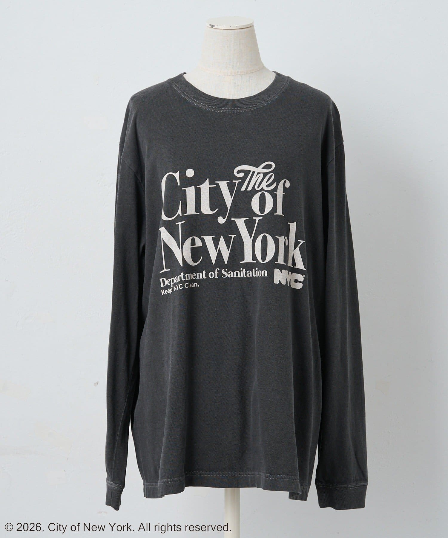 PUAL CE CIN(ピュアルセシン) 【＠remi_usus企画×GOOD ROCK SPEED別注】NYC ロンT