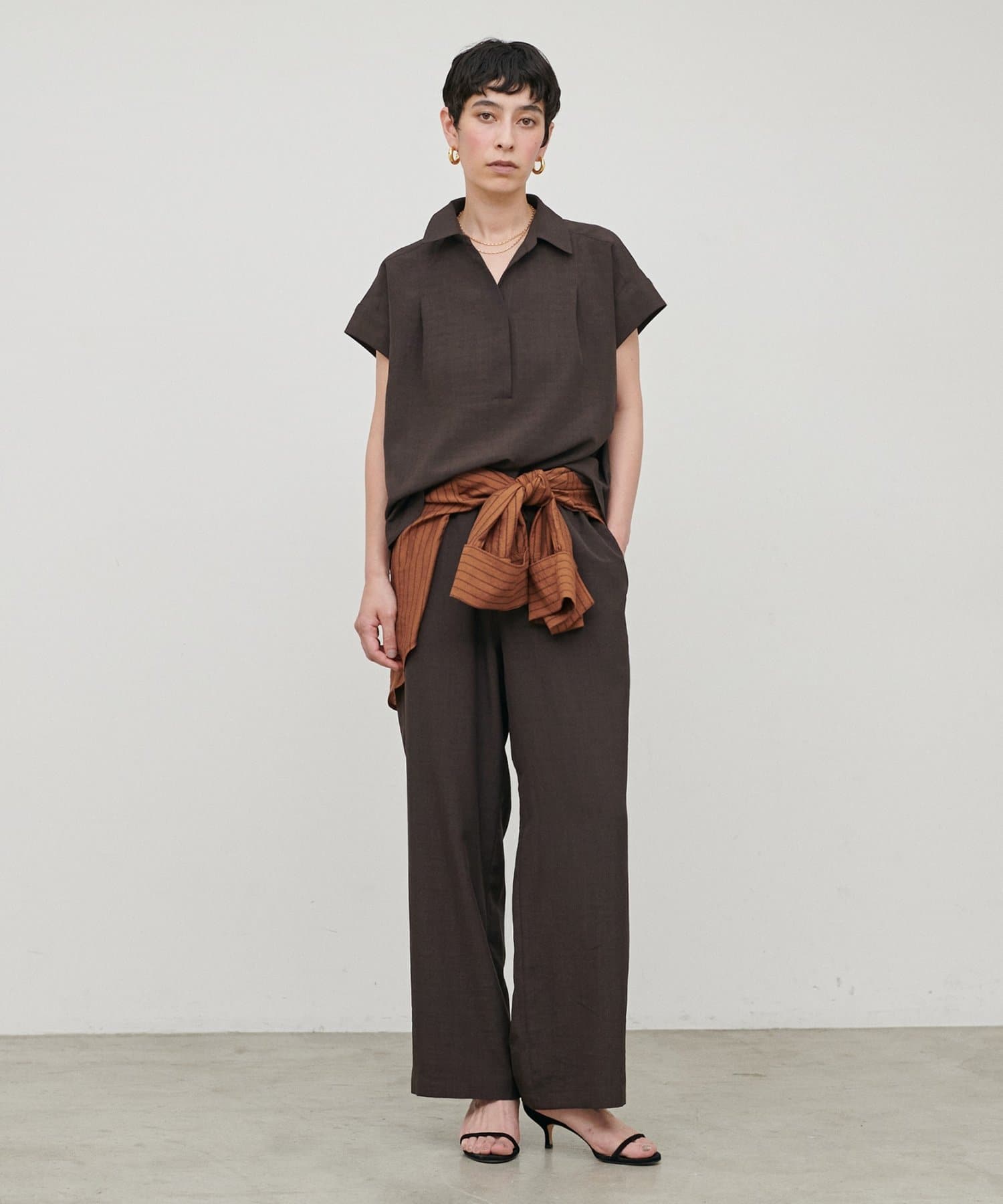 LARUTA(ラルータ) 接触冷感シャツパンツセット