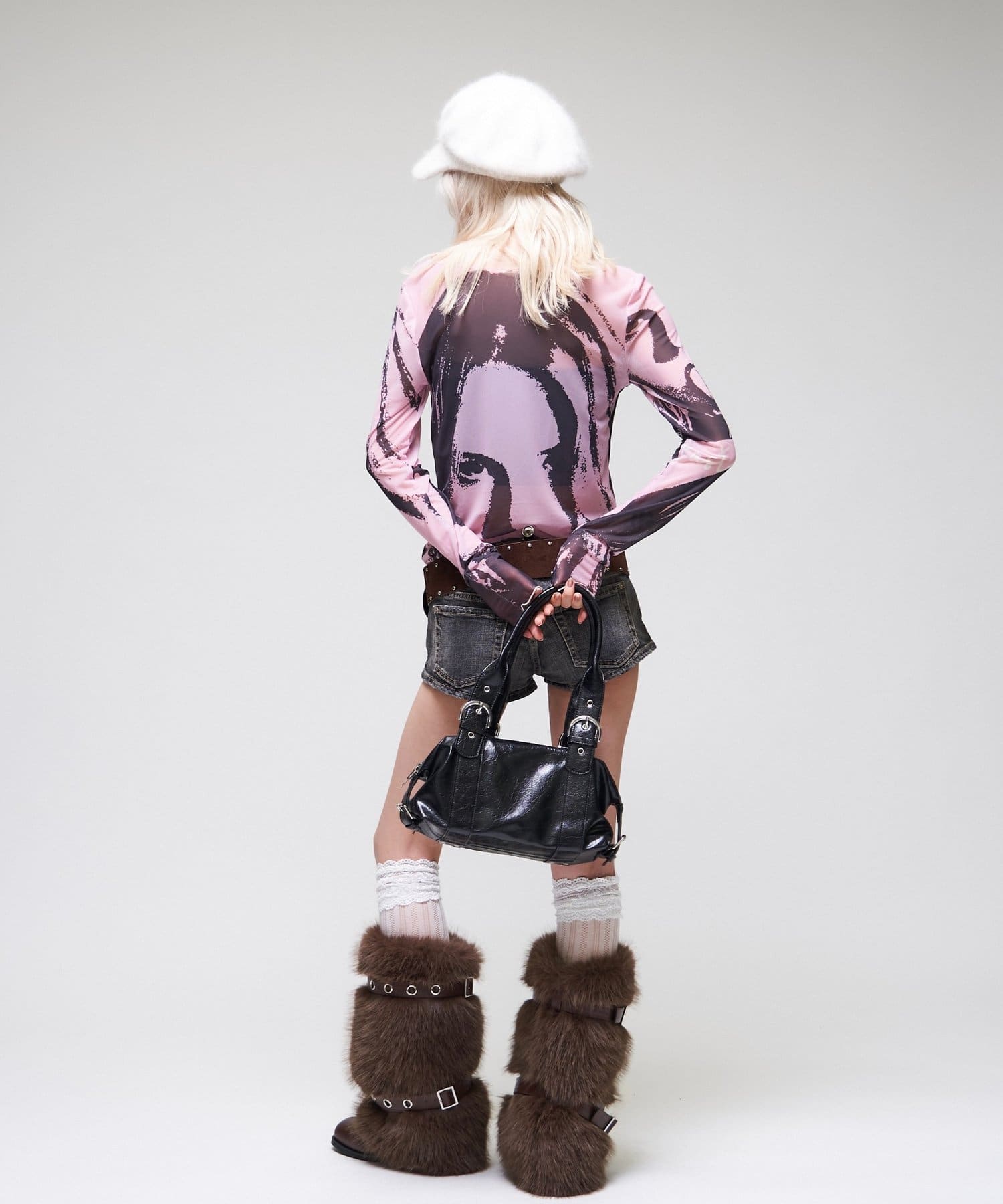 WHO’S WHO gallery(フーズフーギャラリー) 【26AW LOOK掲載品番】シャーロットミューズパワーメッシュ
