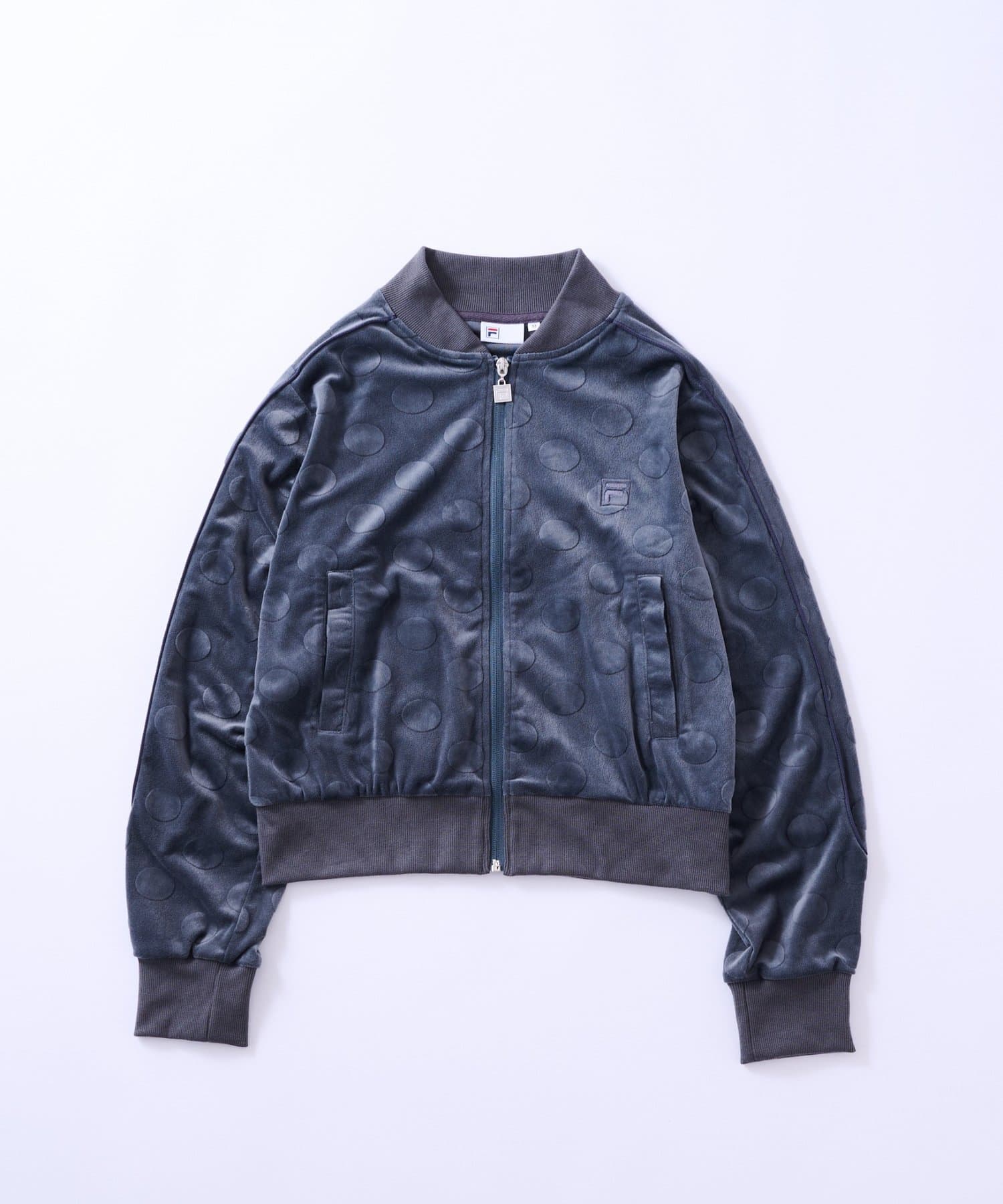CIAOPANIC TYPY(チャオパニックティピー) 【 FILA 別注 】ドットベロアトラックジャケット