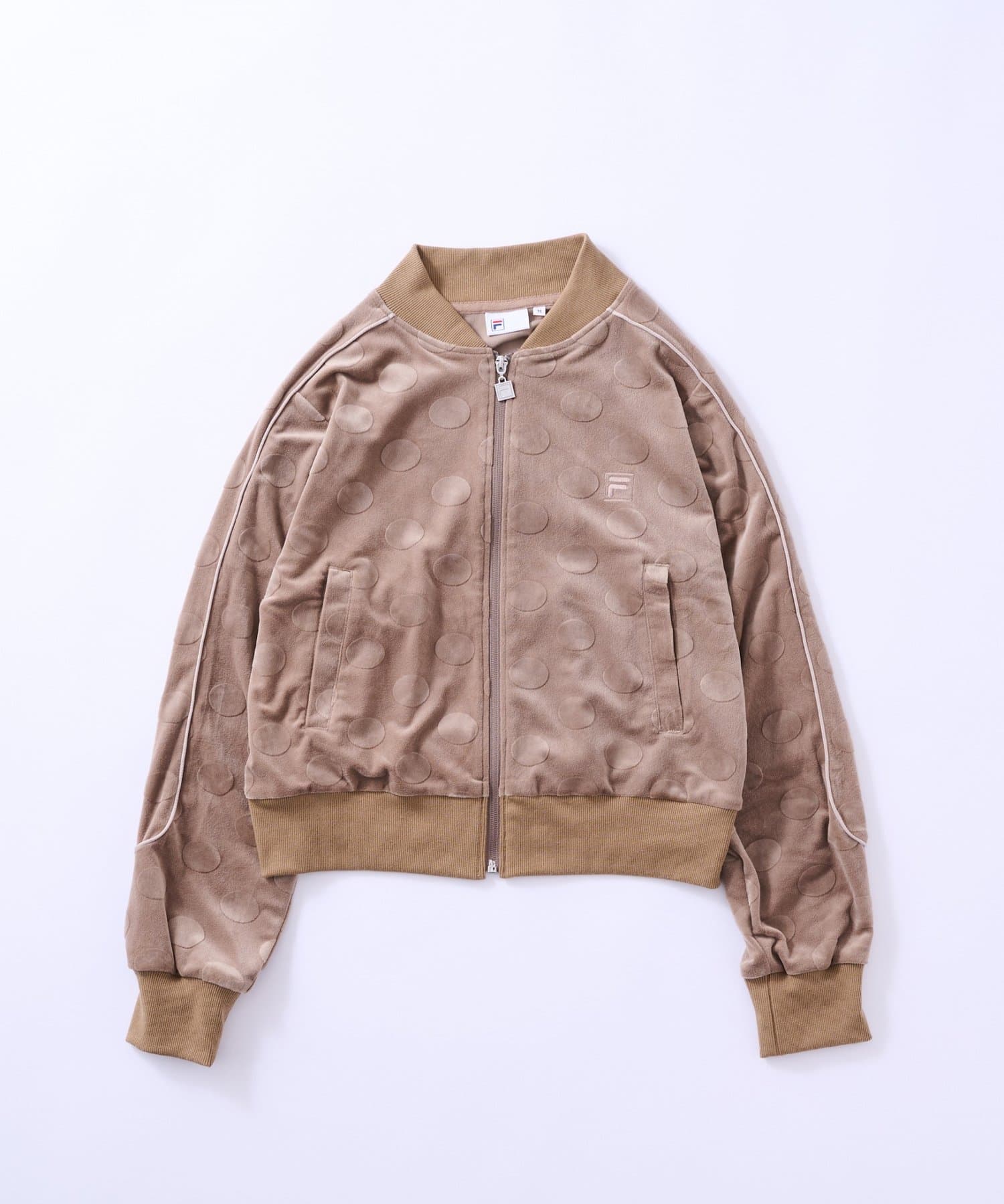 CIAOPANIC TYPY(チャオパニックティピー) 【 FILA 別注 】ドットベロアトラックジャケット