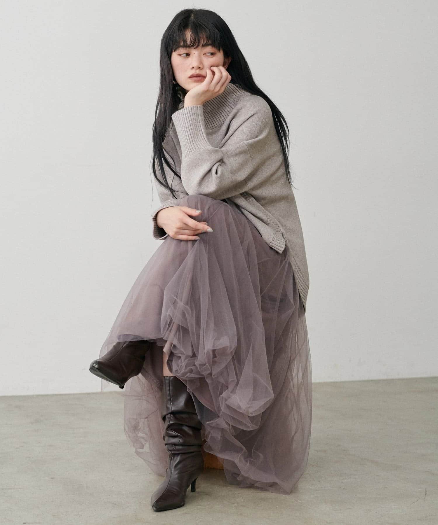 LARUTA(ラルータ) ボリュームチュールスカート