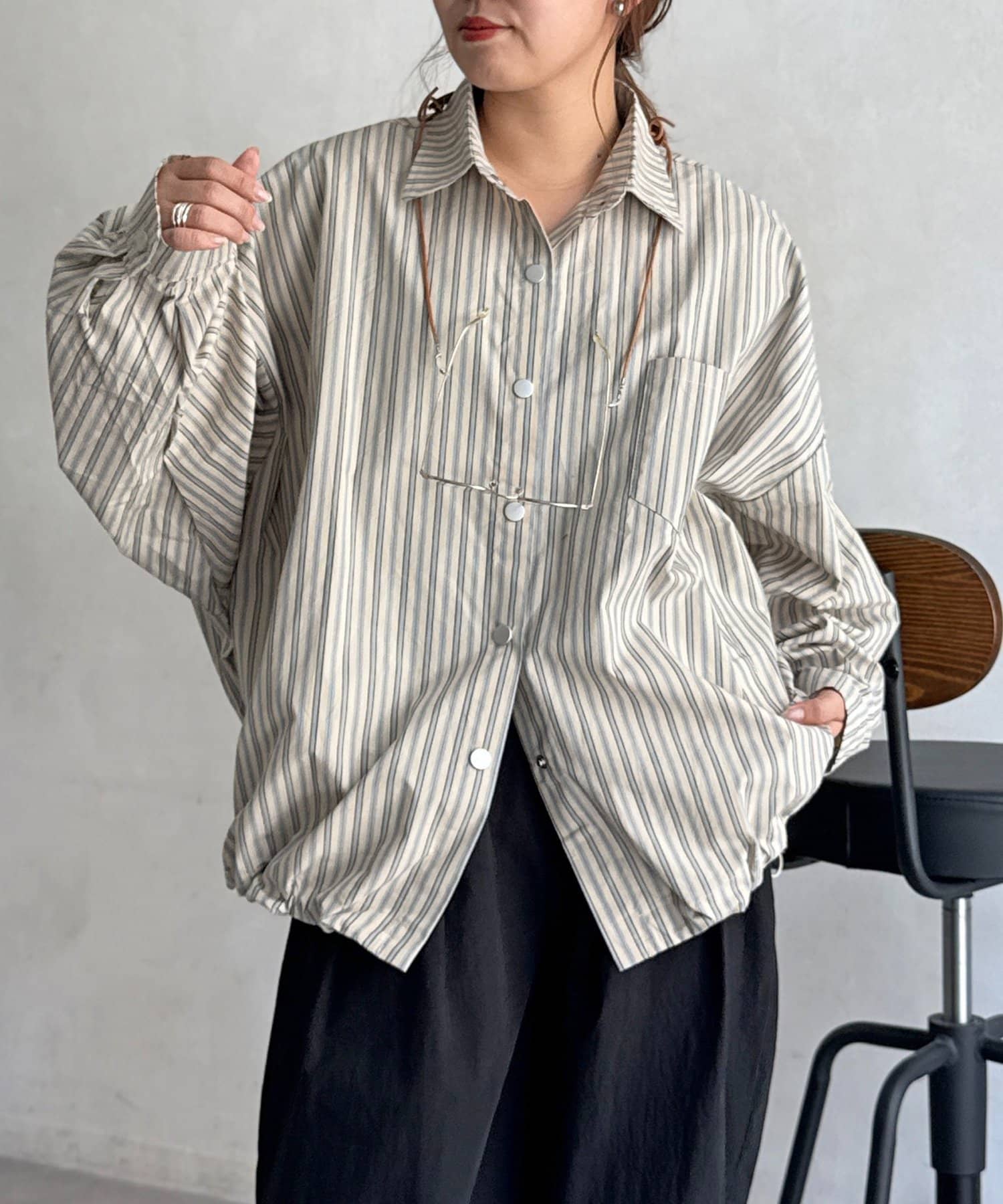 CPCM(シーピーシーエム) 【WEB限定】アソート柄シャツジャケット