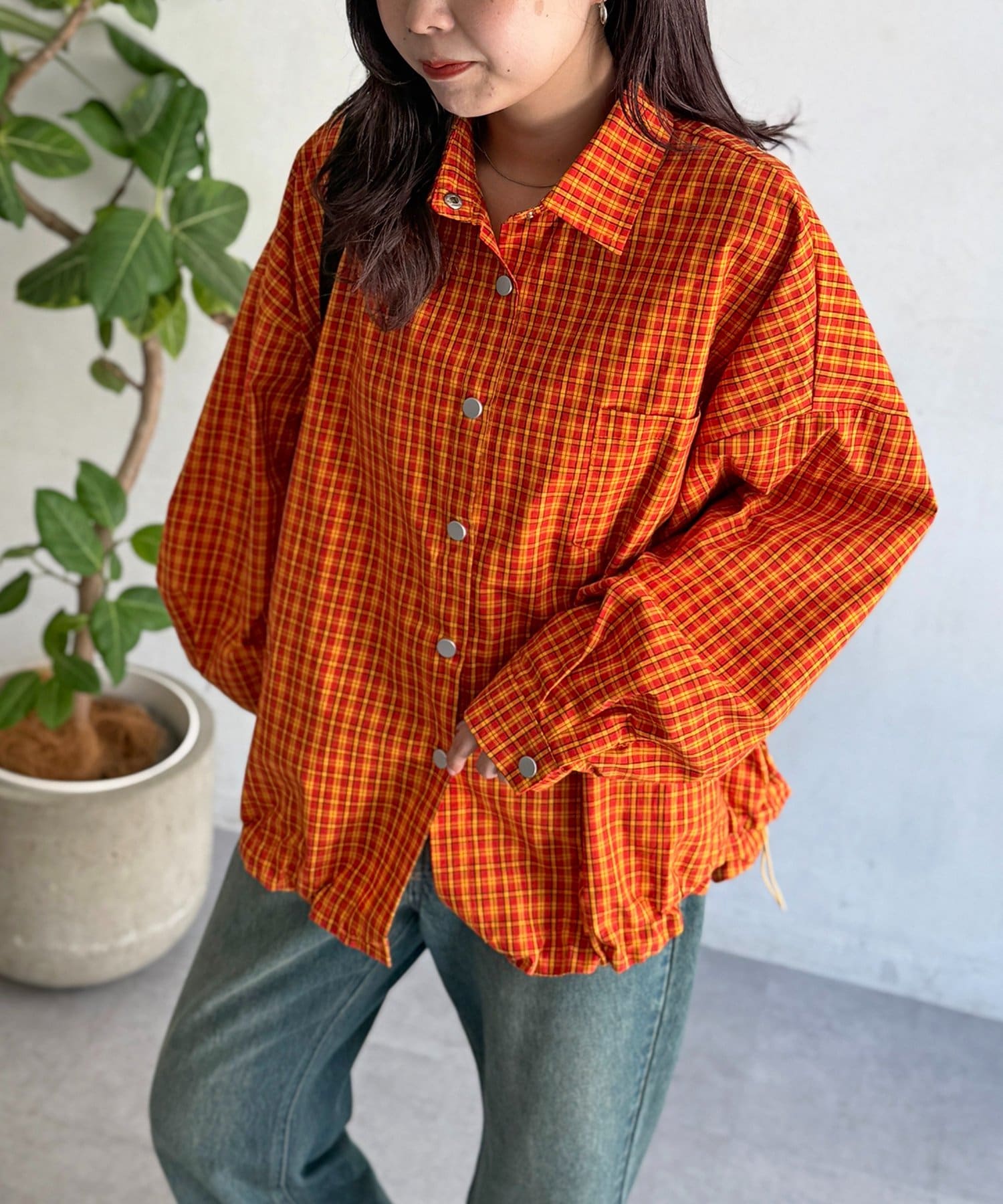 CPCM(シーピーシーエム) 【WEB限定】アソート柄シャツジャケット